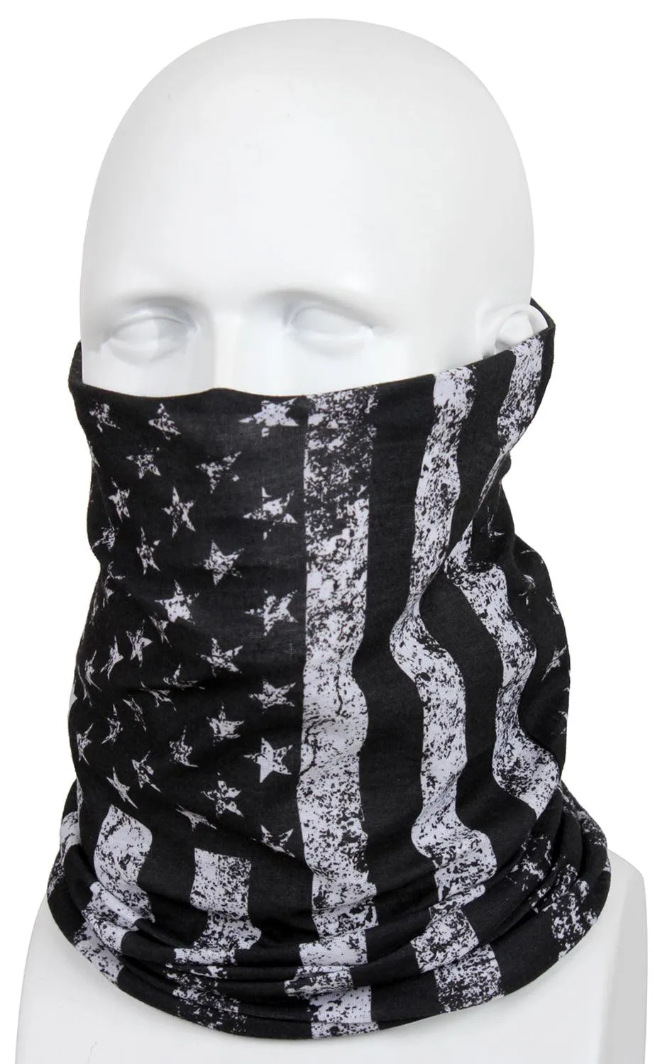 Multi-Use Neck Gaiter and Face Covering Tactical Wrap