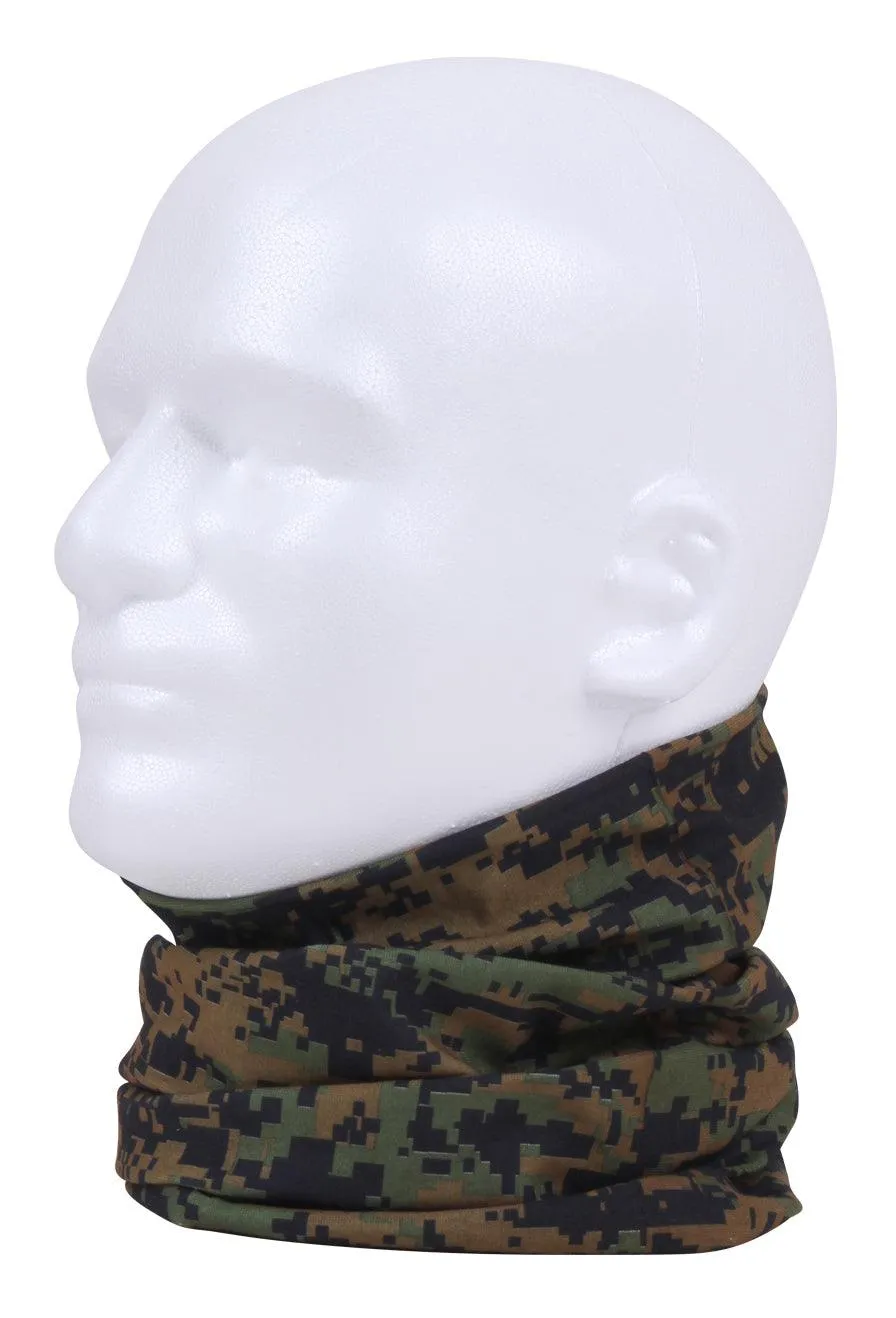 Multi-Use Neck Gaiter and Face Covering Tactical Wrap