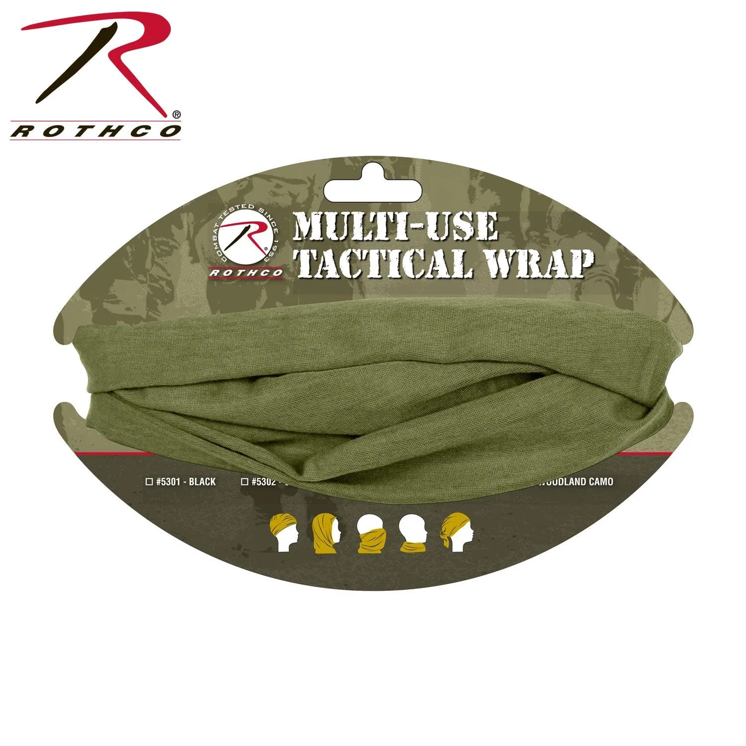 Multi-Use Neck Gaiter and Face Covering Tactical Wrap