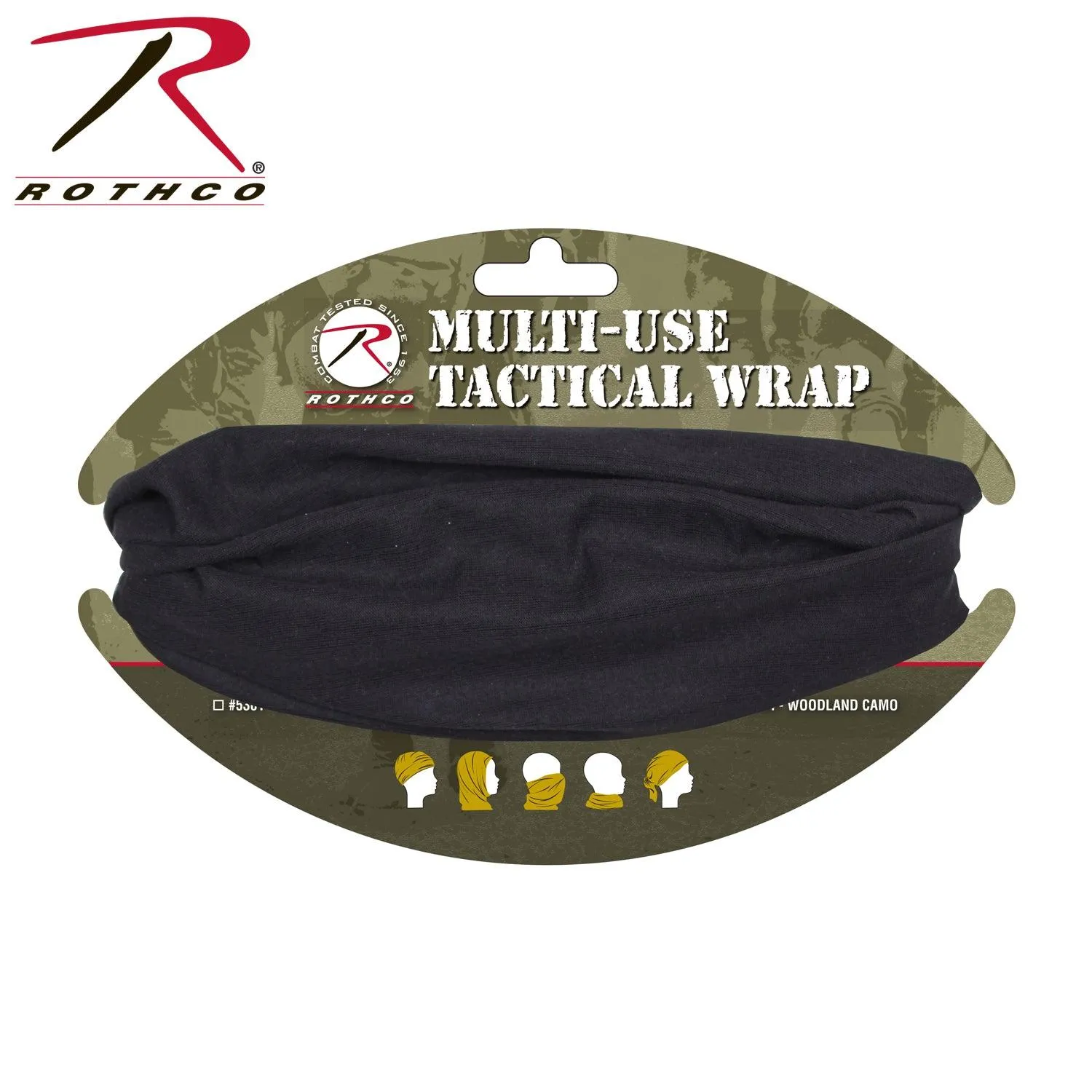 Multi-Use Neck Gaiter and Face Covering Tactical Wrap