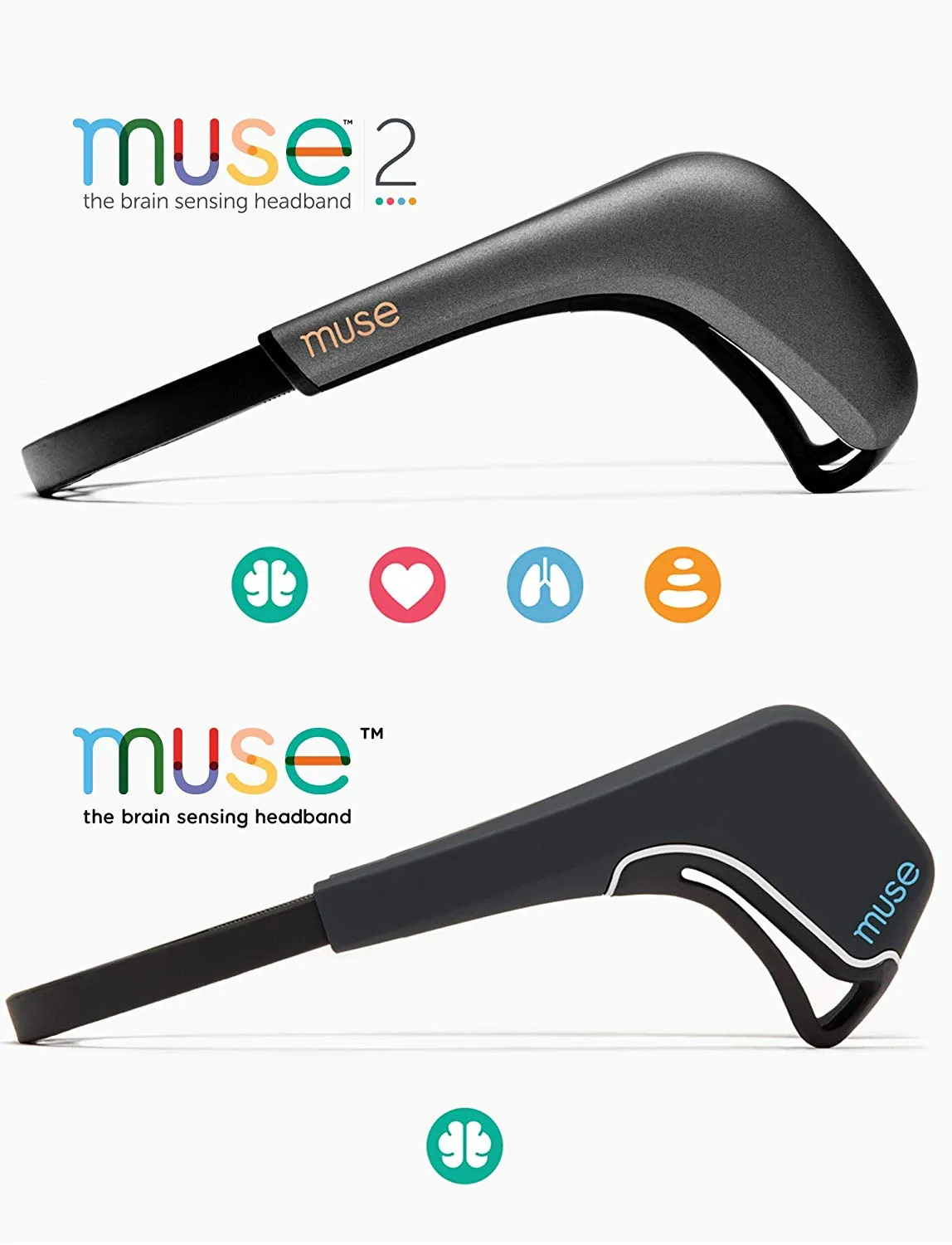 Muse 2 The Brain Sensing Headband