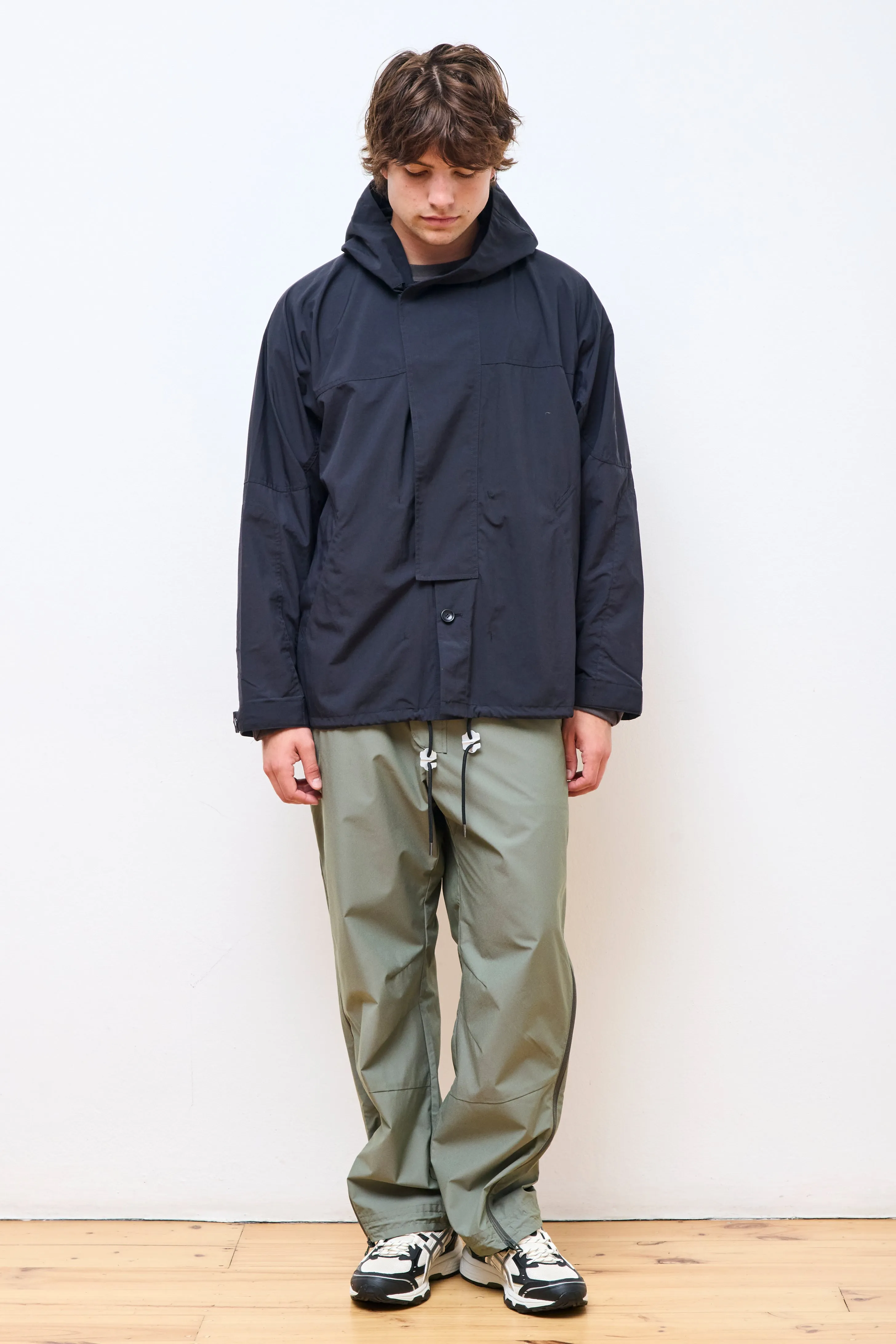 Neutral Hooded Blouson Off Black