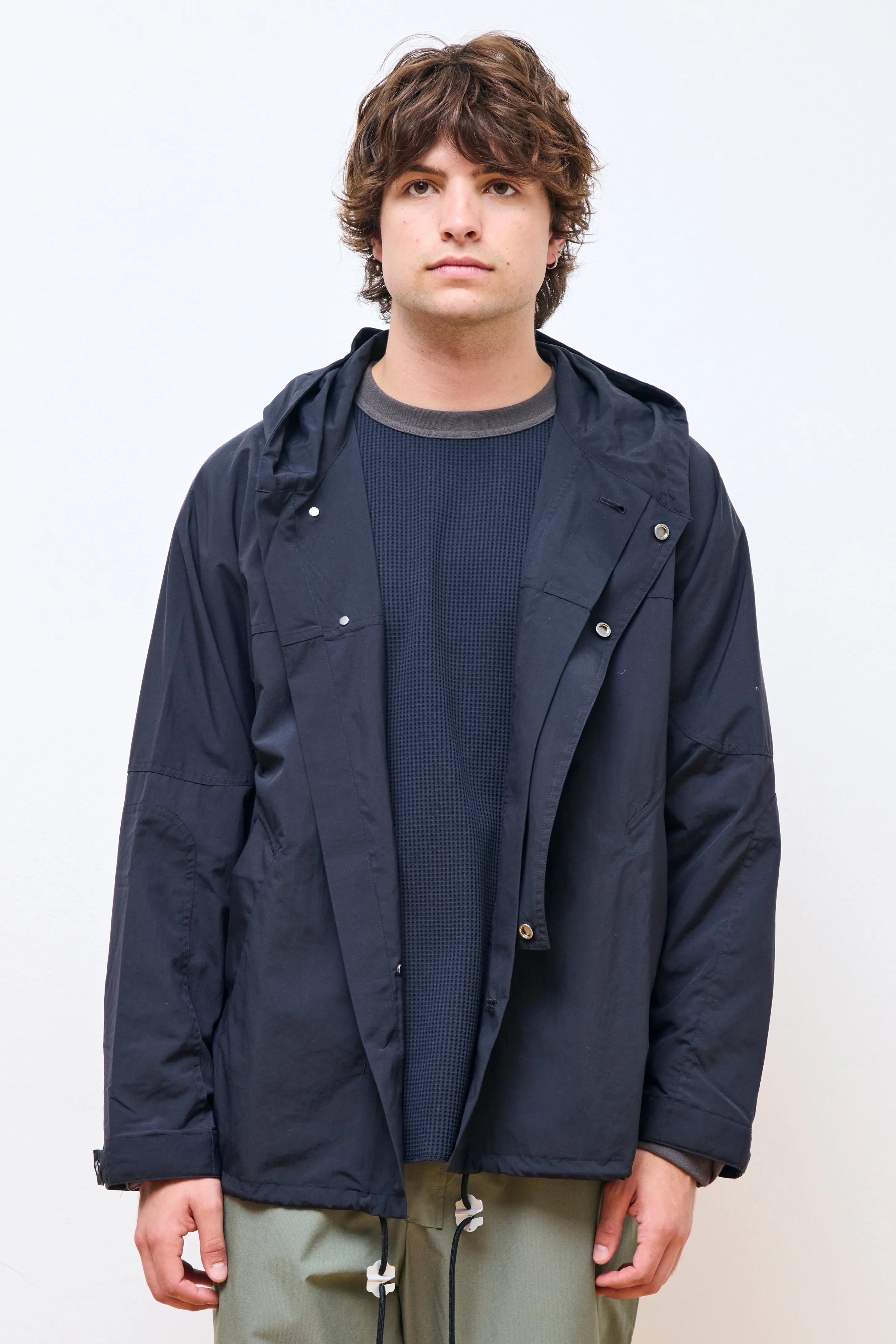 Neutral Hooded Blouson Off Black