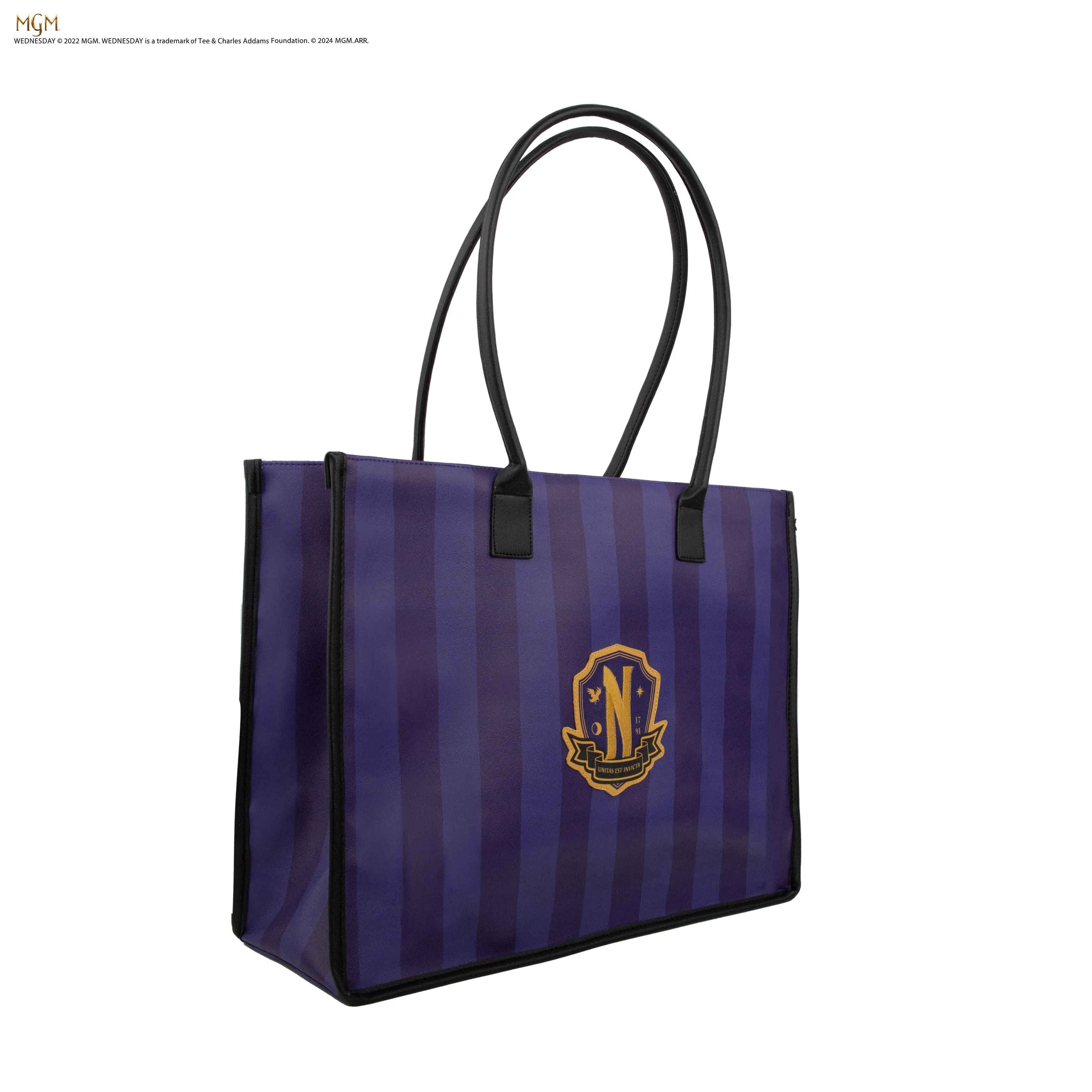 Nevermore Academy Purple Shopping Bag