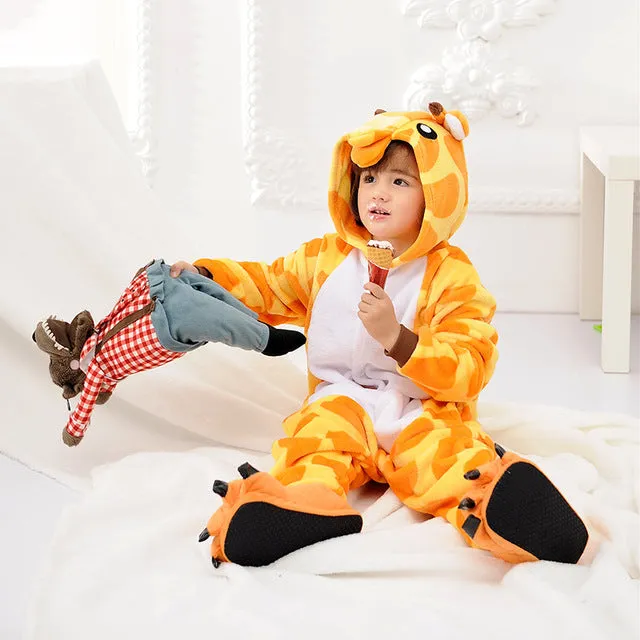 New Jumpsuit And Animal Play Suit Long-Sleeved Hoodies For Kids