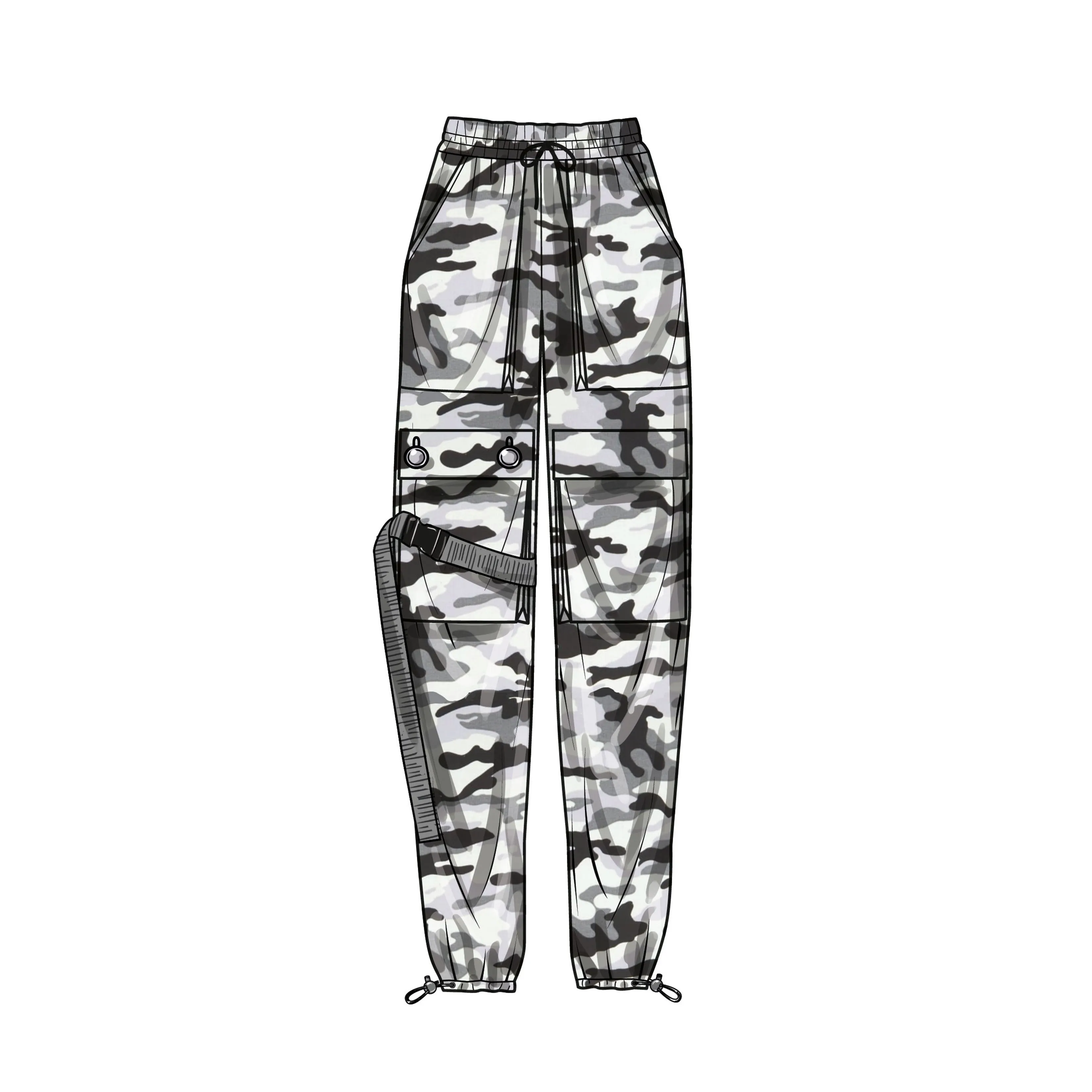 Newlook Pattern Un6745 Men's and Misses' Cargo Pants