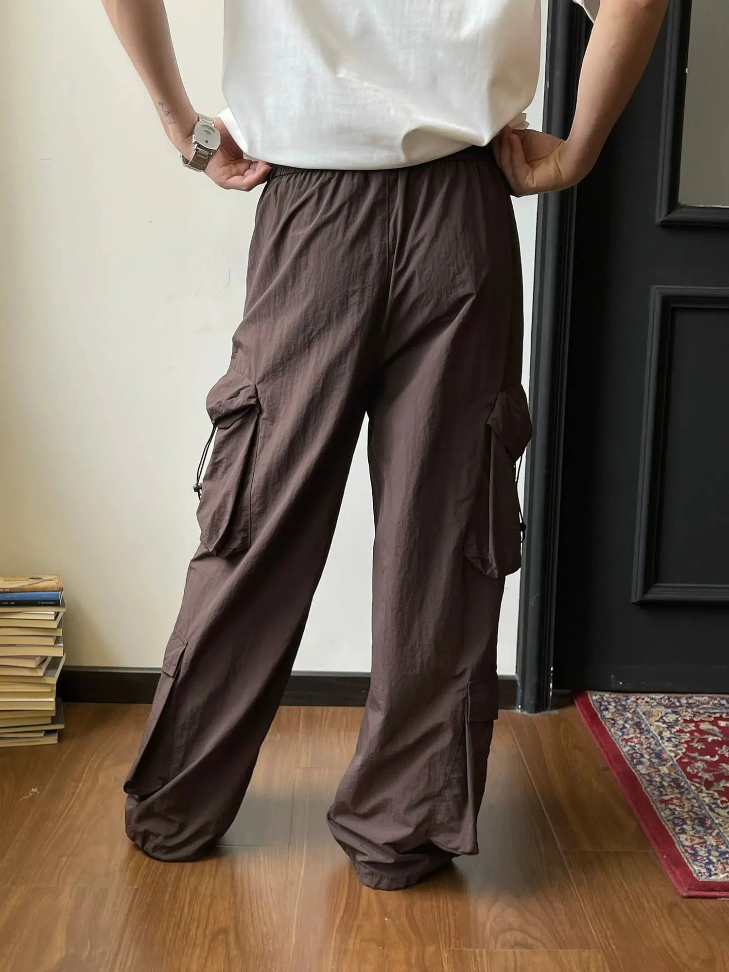 Nine Drawcord Cargo Pants