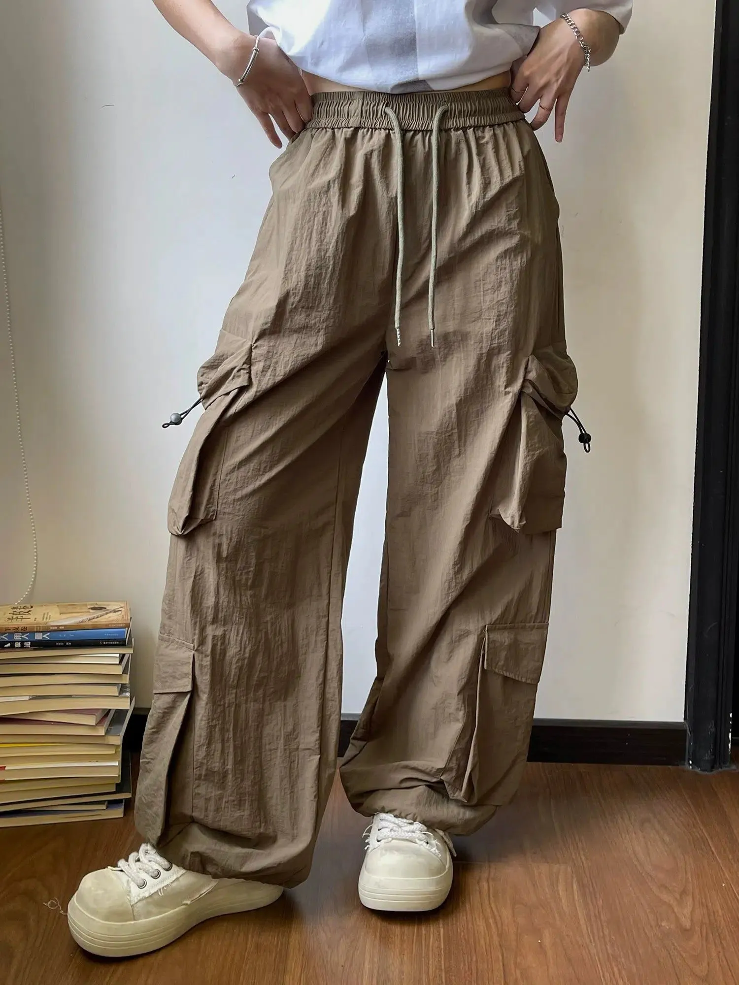 Nine Drawcord Cargo Pants