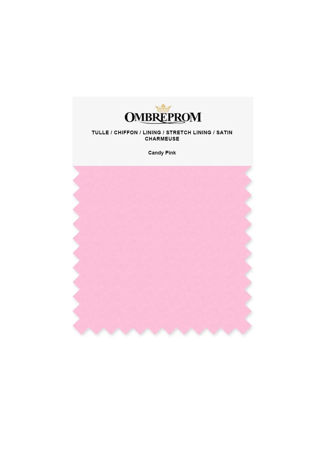 OMBREPROM Chiffon Swatches