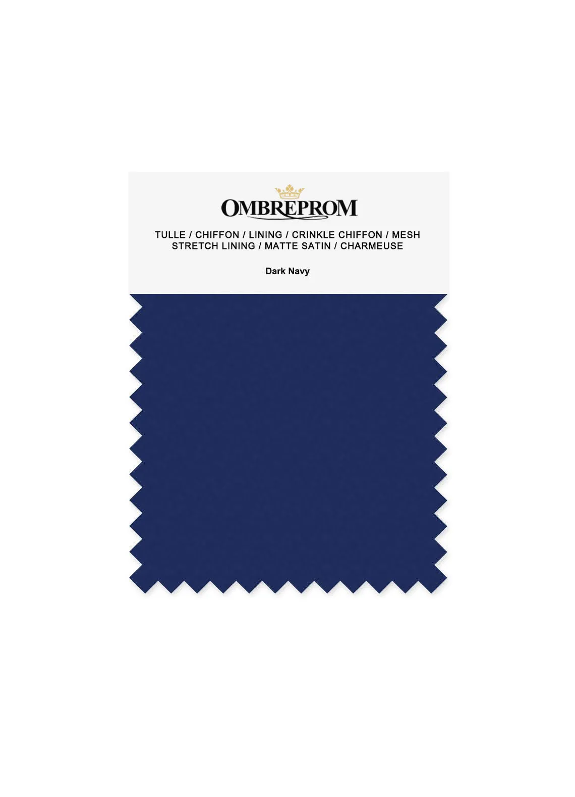 OMBREPROM Chiffon Swatches