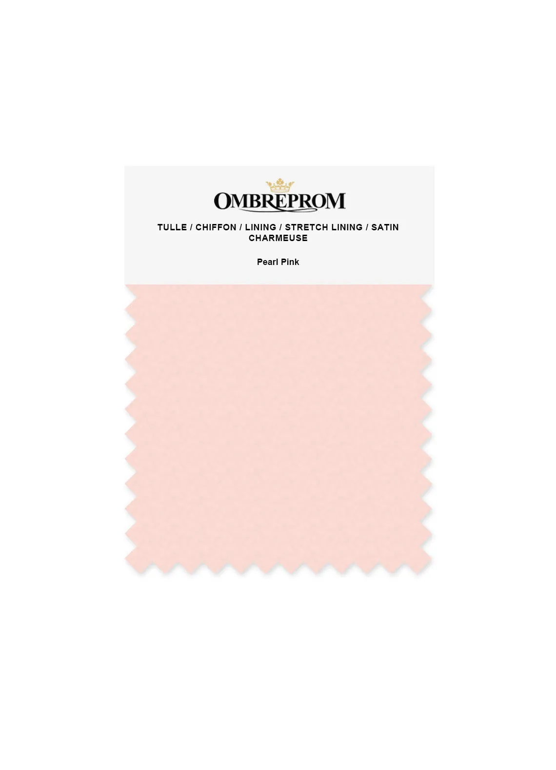 OMBREPROM Chiffon Swatches