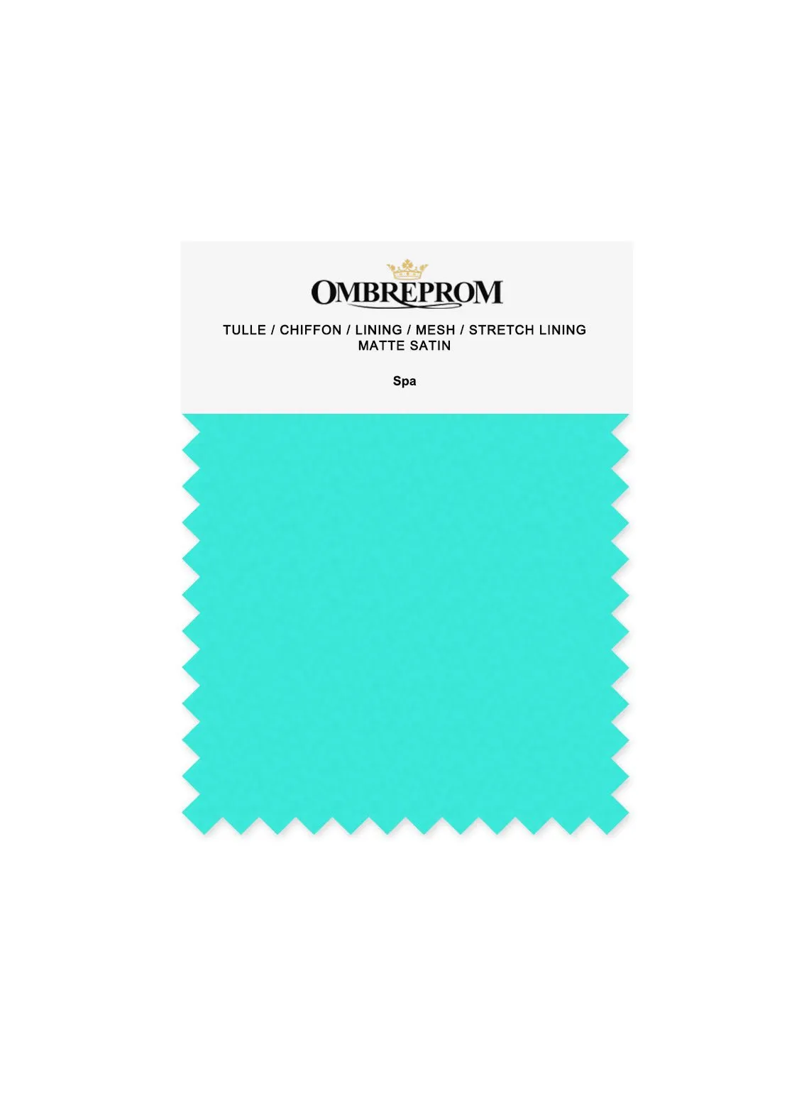 OMBREPROM Chiffon Swatches