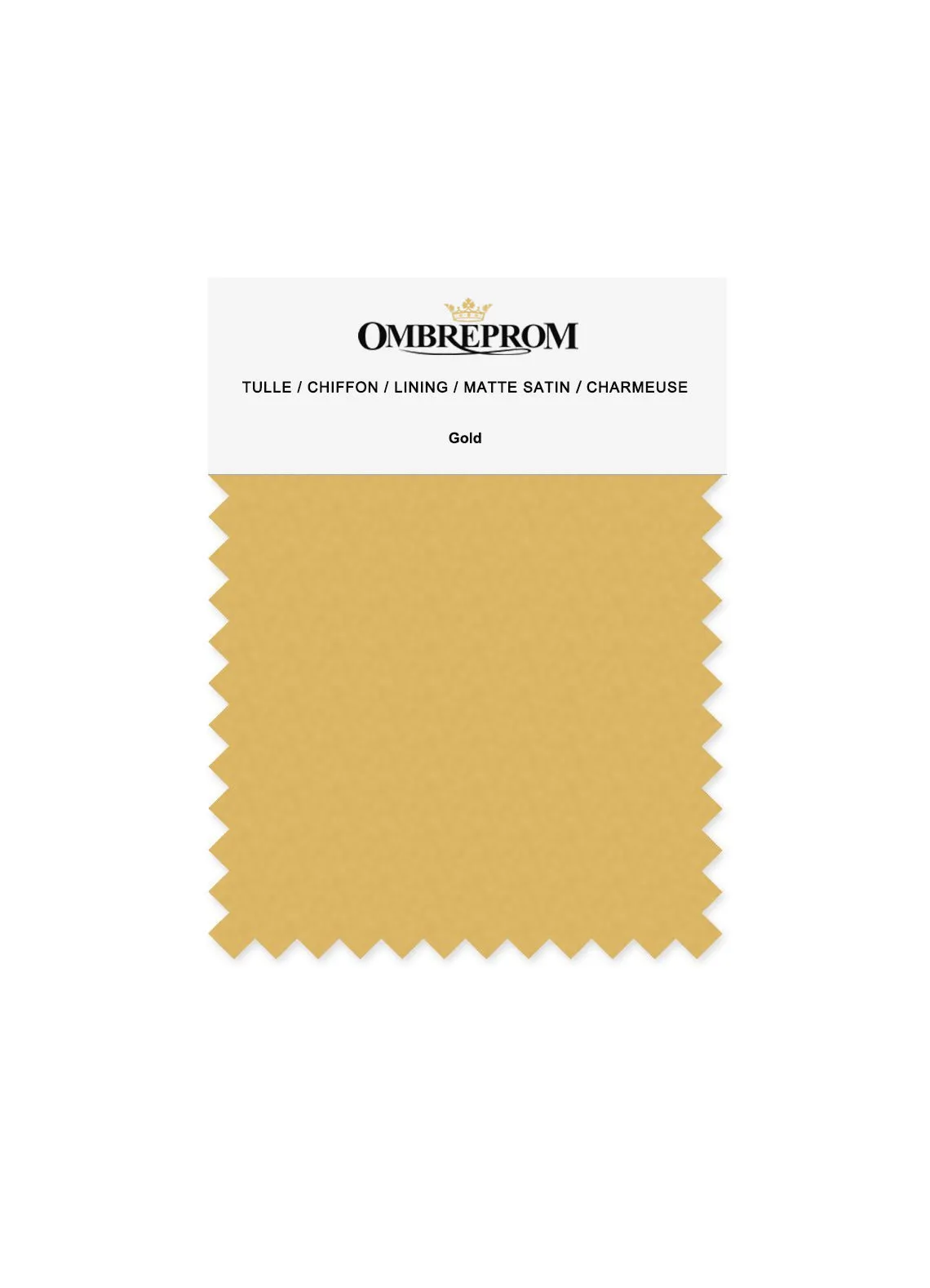 OMBREPROM Chiffon Swatches