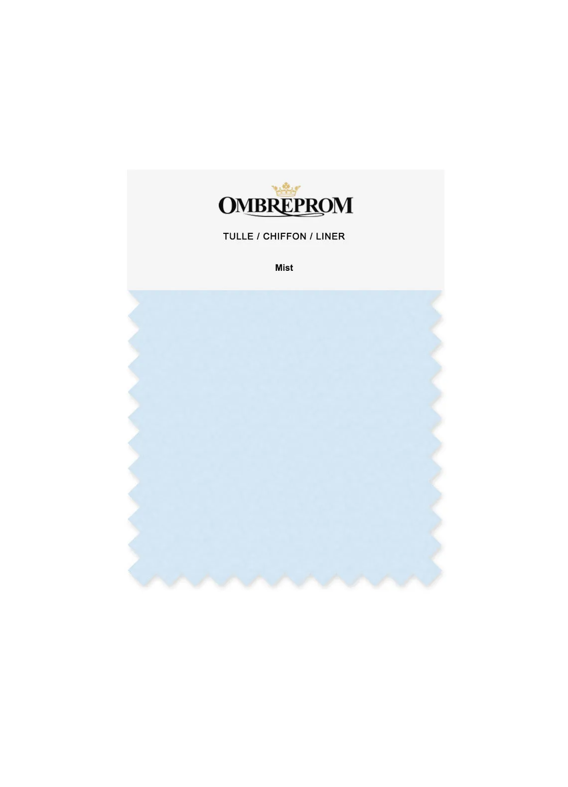 OMBREPROM Chiffon Swatches