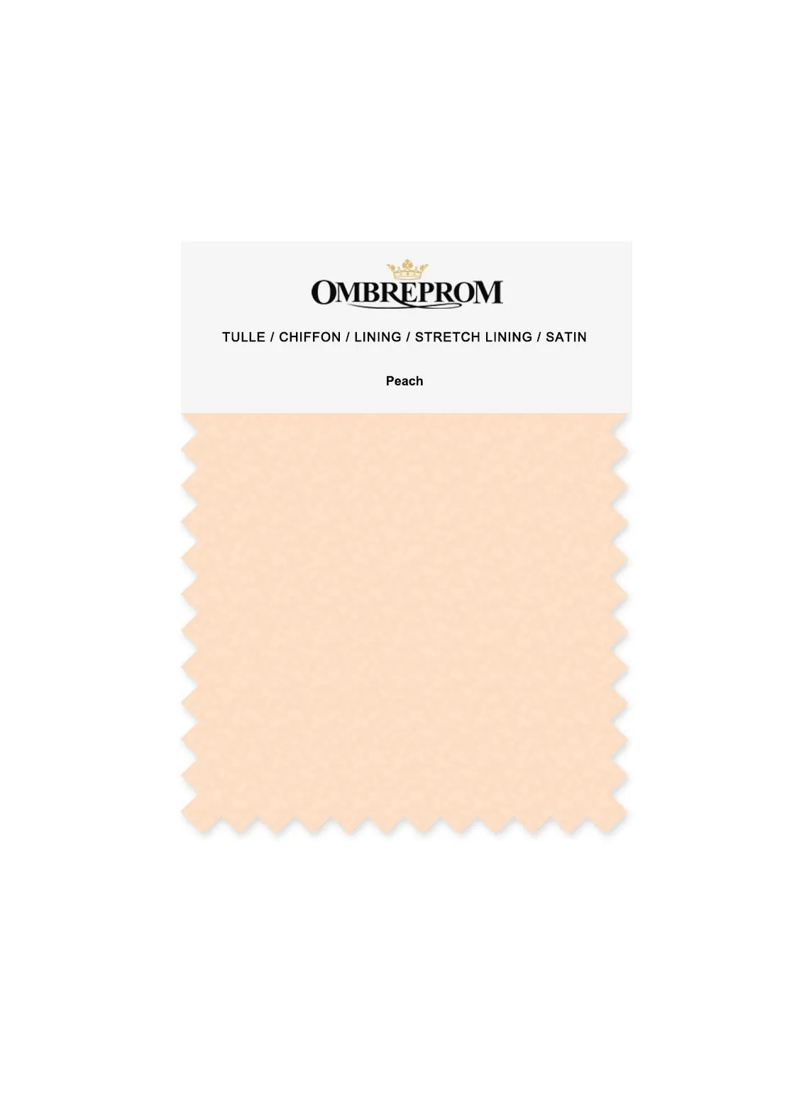 OMBREPROM Chiffon Swatches