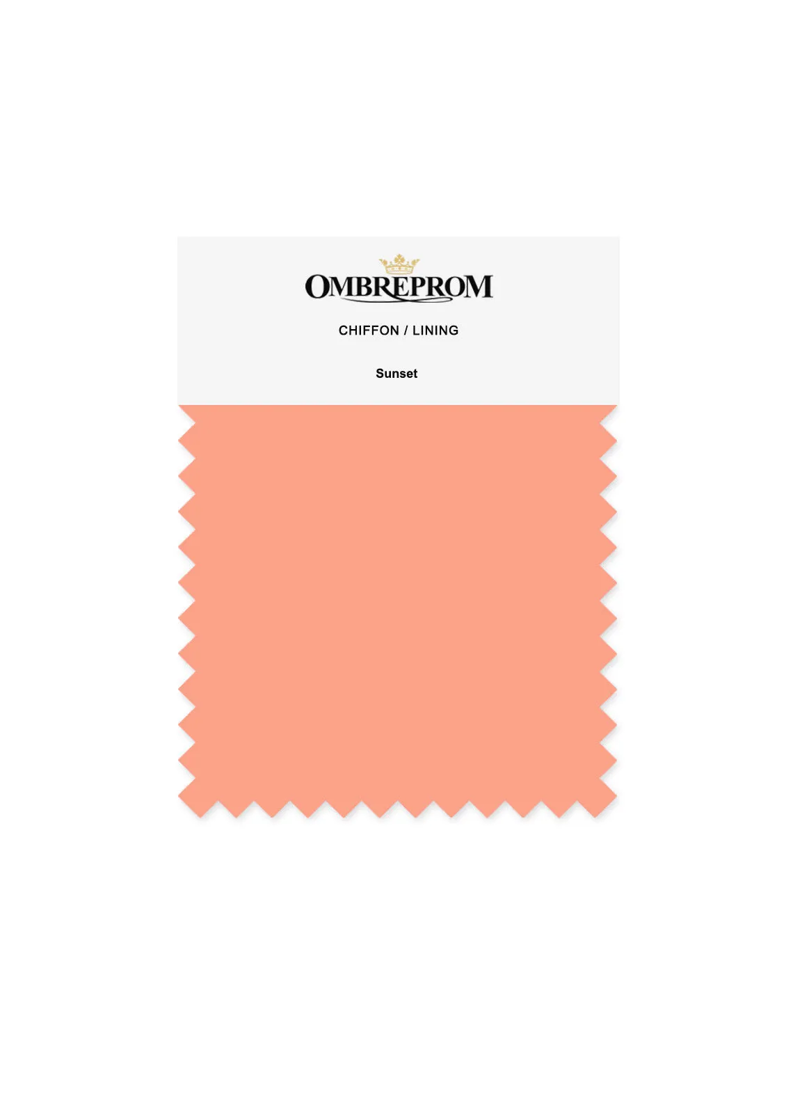 OMBREPROM Chiffon Swatches