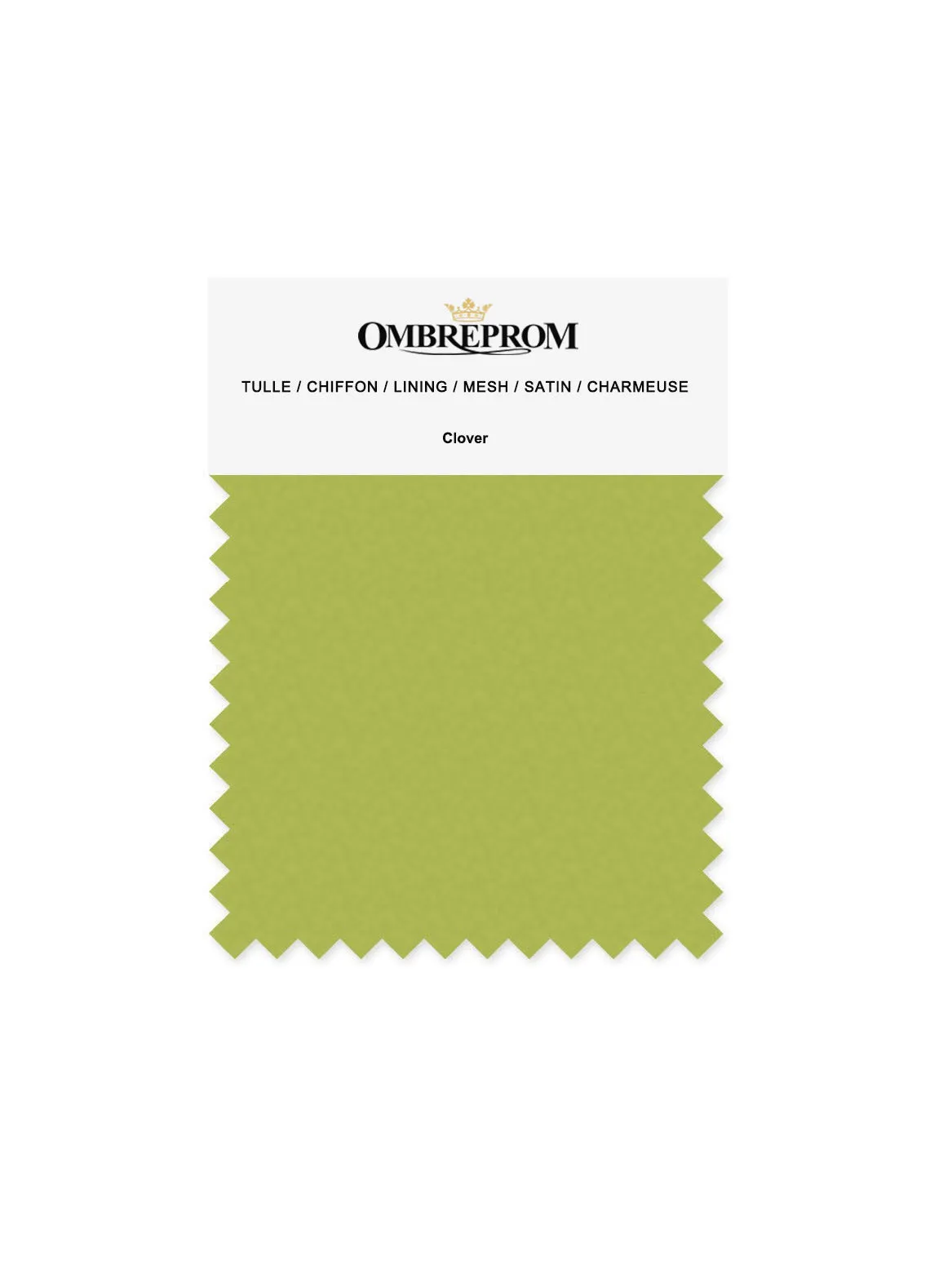 OMBREPROM Chiffon Swatches