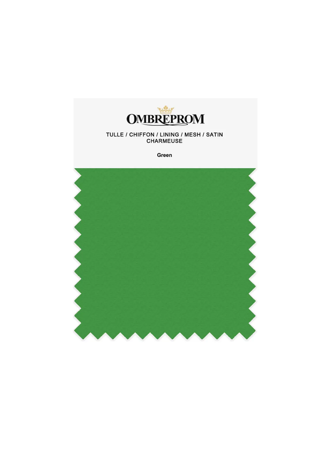 OMBREPROM Chiffon Swatches