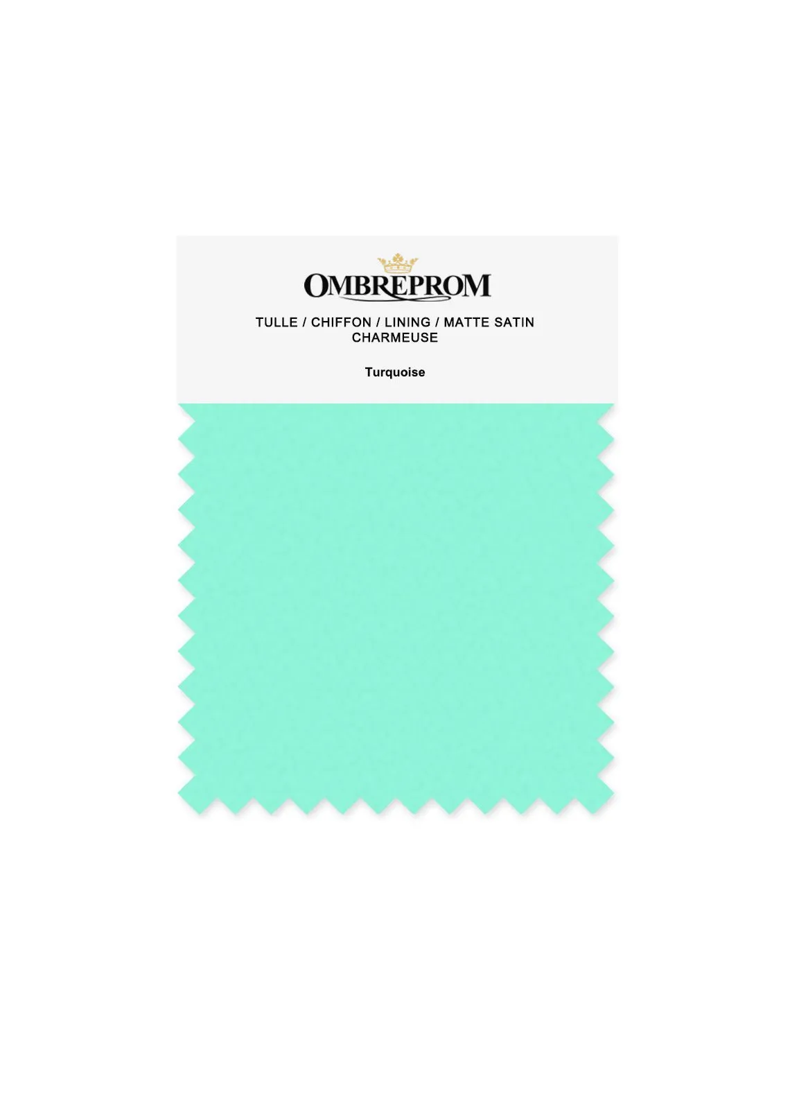 OMBREPROM Chiffon Swatches