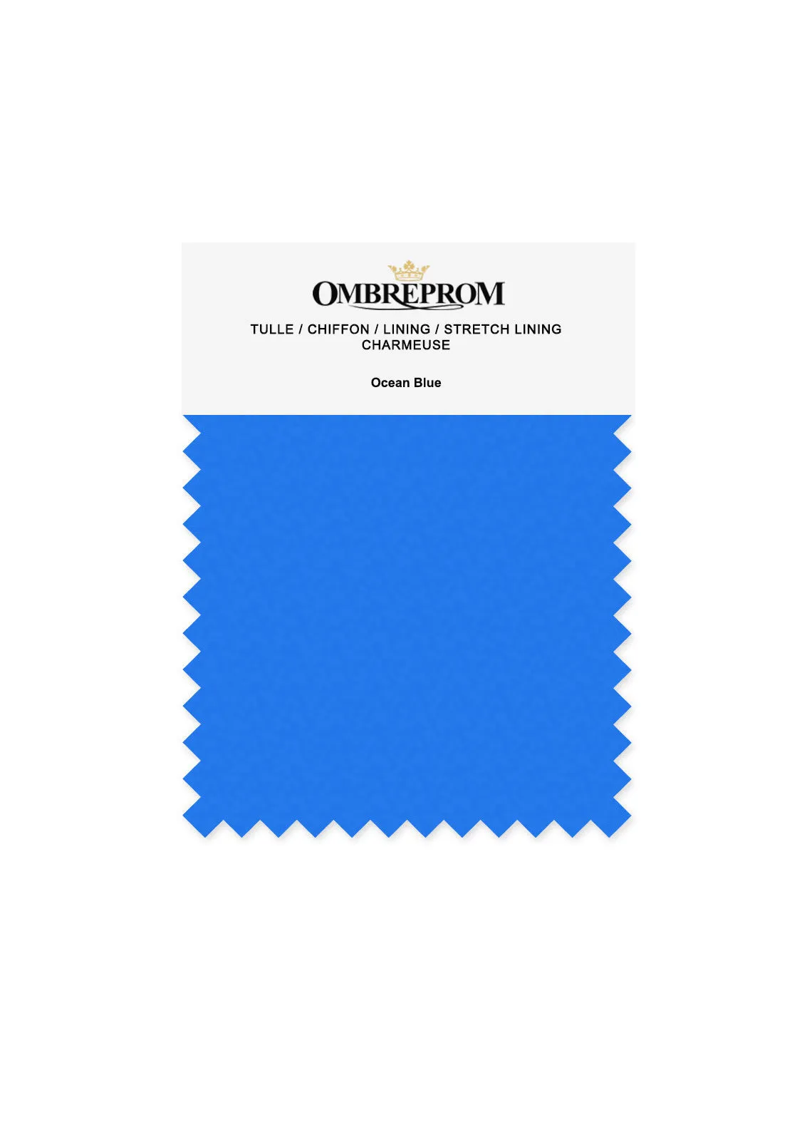 OMBREPROM Chiffon Swatches