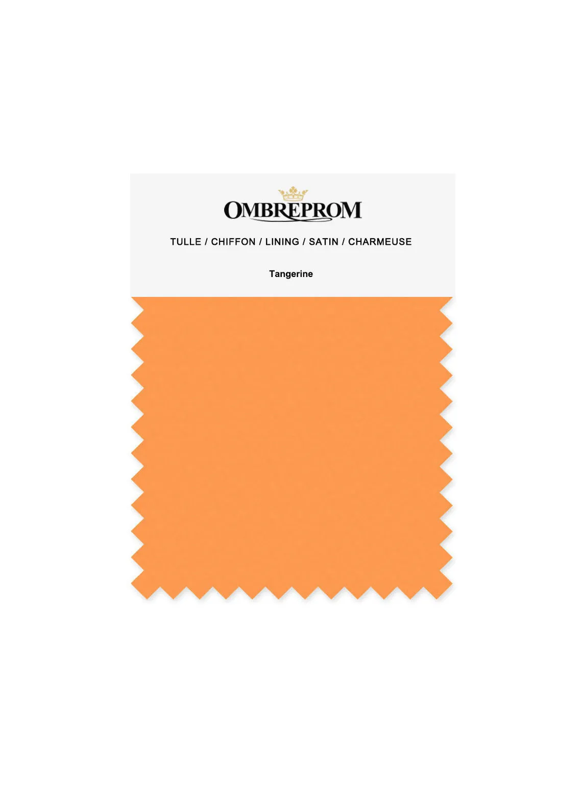 OMBREPROM Chiffon Swatches