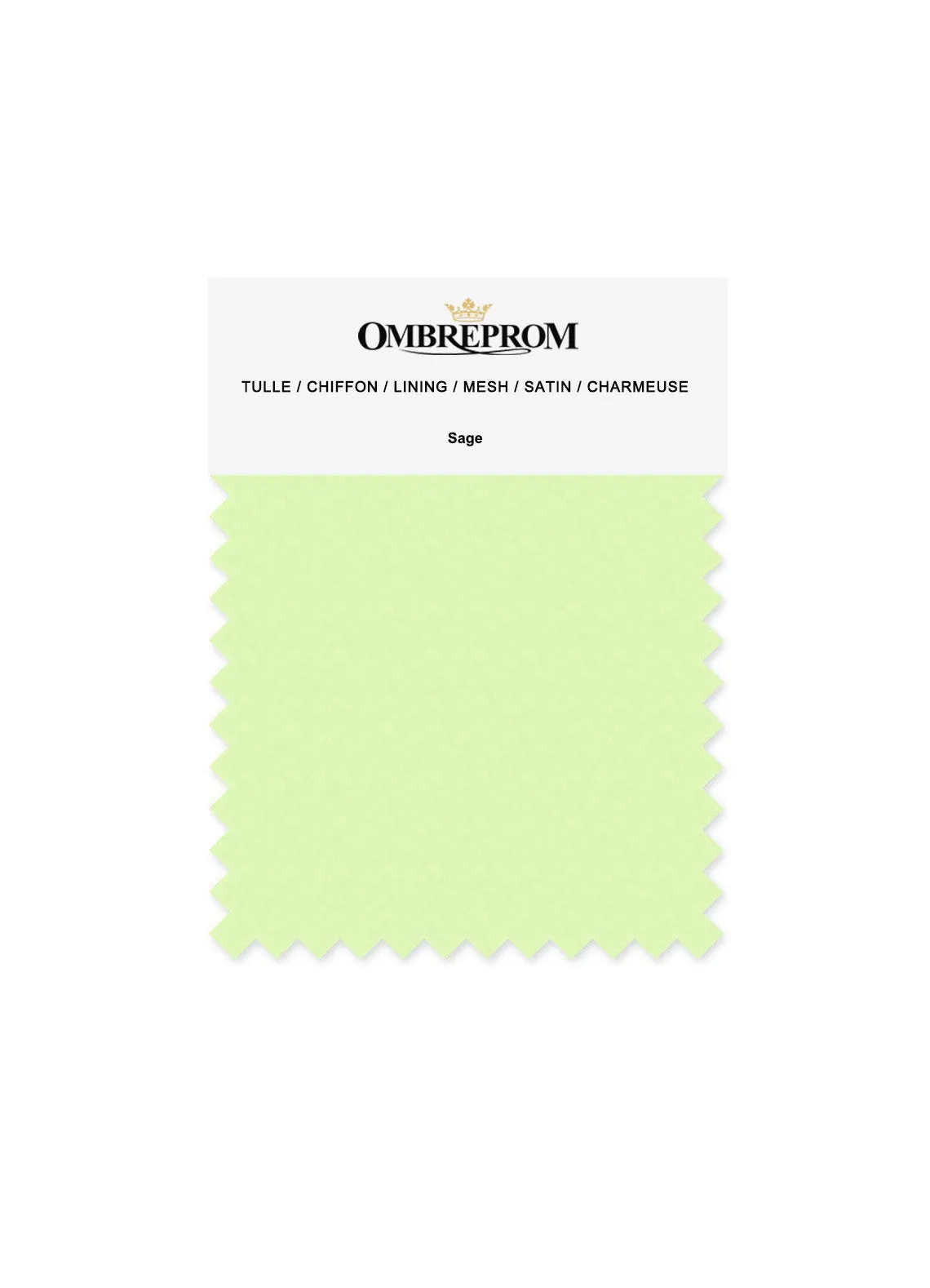 OMBREPROM Chiffon Swatches