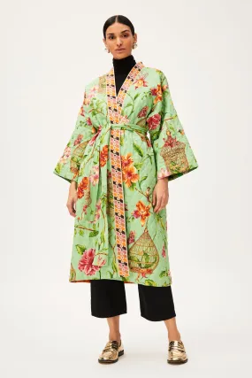 One-of-a-kind Quilted Kimono Coat