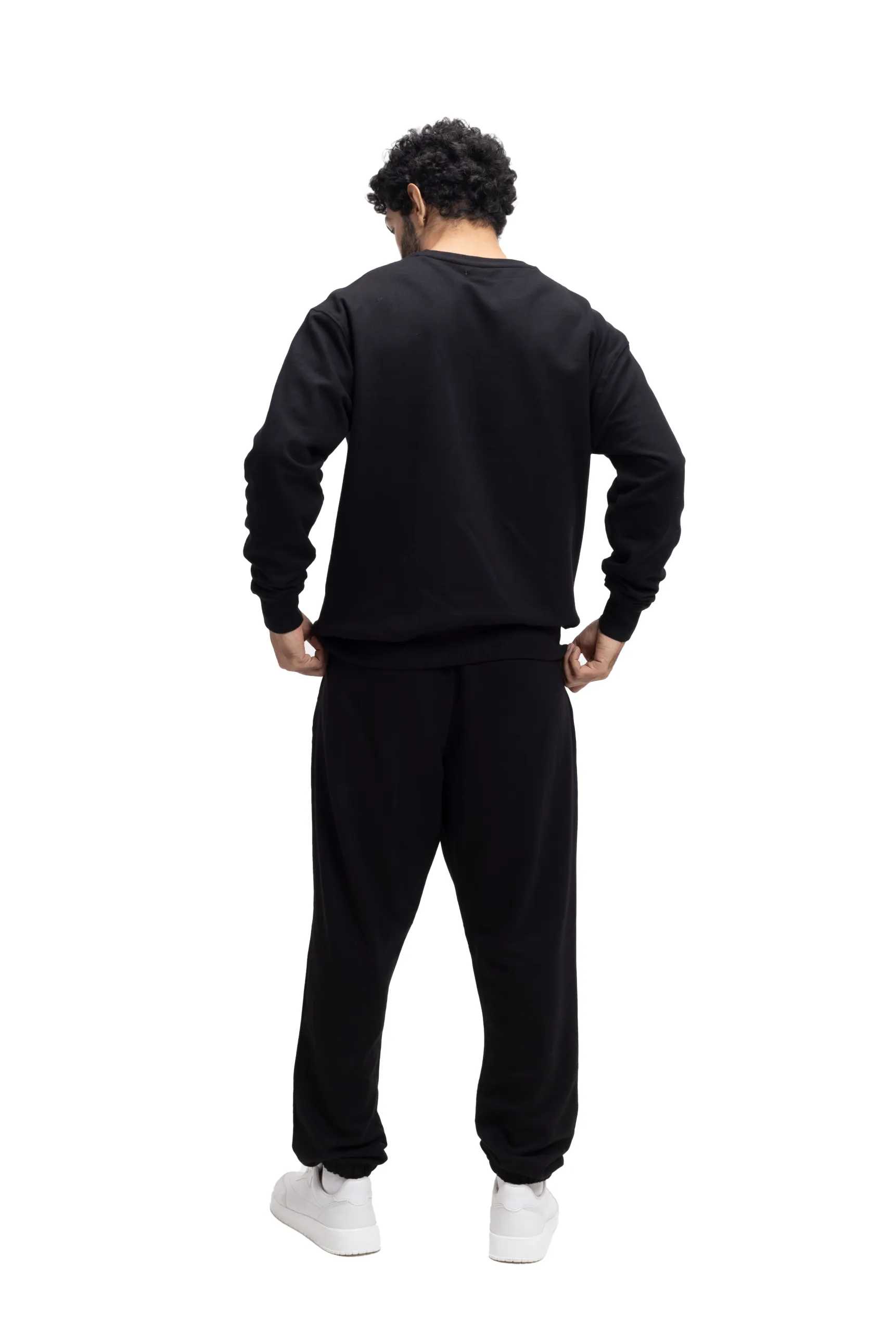 Organic Cotton Cuffed Sweatpants   Hoodie Set (Unisex)