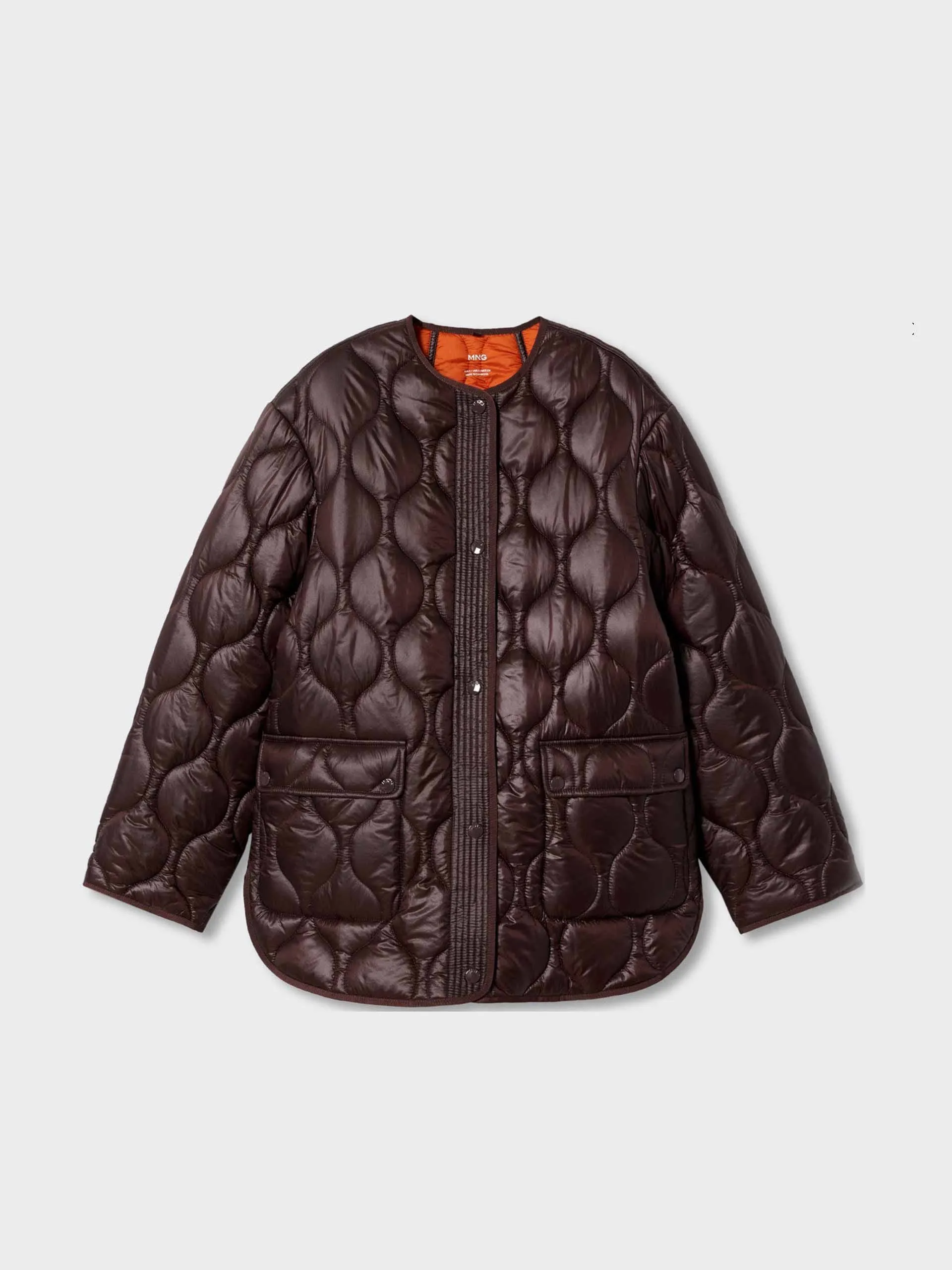 Oversize quilted coat