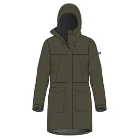 Parkas & Manteaux W Frida Ins - Vert - Femme