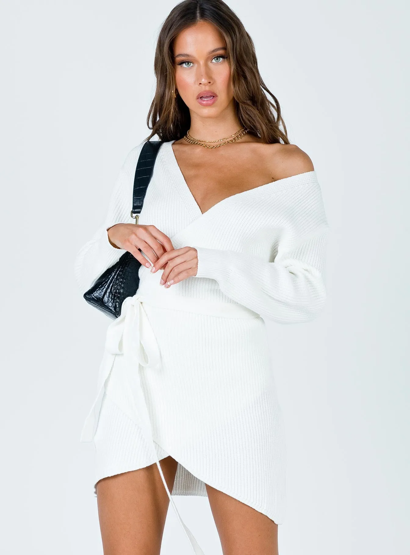 Phenix Mini Dress White