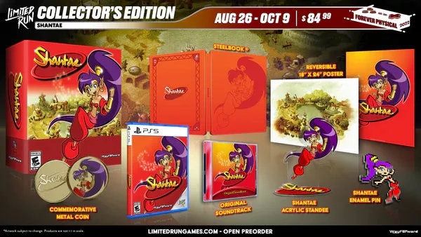 PS5 LIMITED RUN #3: SHANTAE COLLECTOR'S EDITION