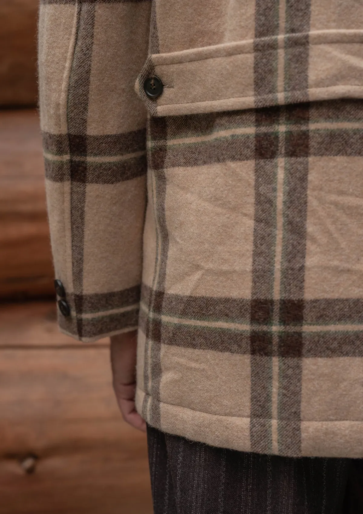 Riverton Wool Field Jacket - Applecross Check