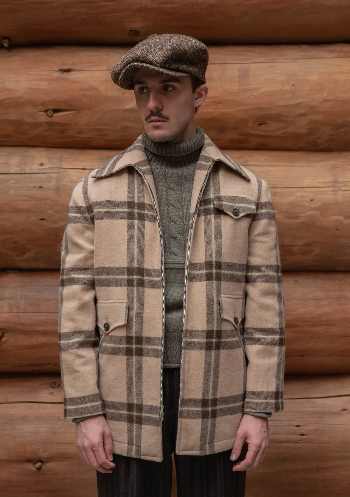 Riverton Wool Field Jacket - Applecross Check