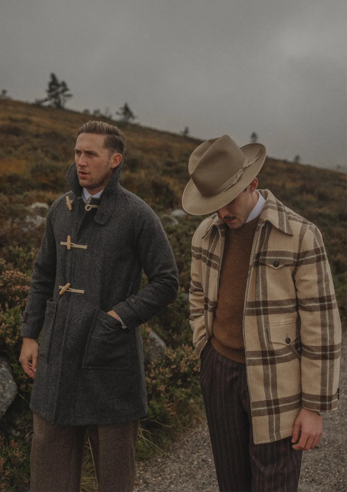 Riverton Wool Field Jacket - Applecross Check