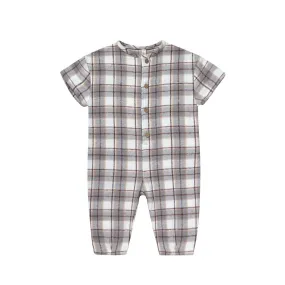 Rylee   Cru Hayes Jumpsuit - Blue Flannel