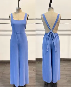 Sea Breeze Jumpsuit in Royal Blue