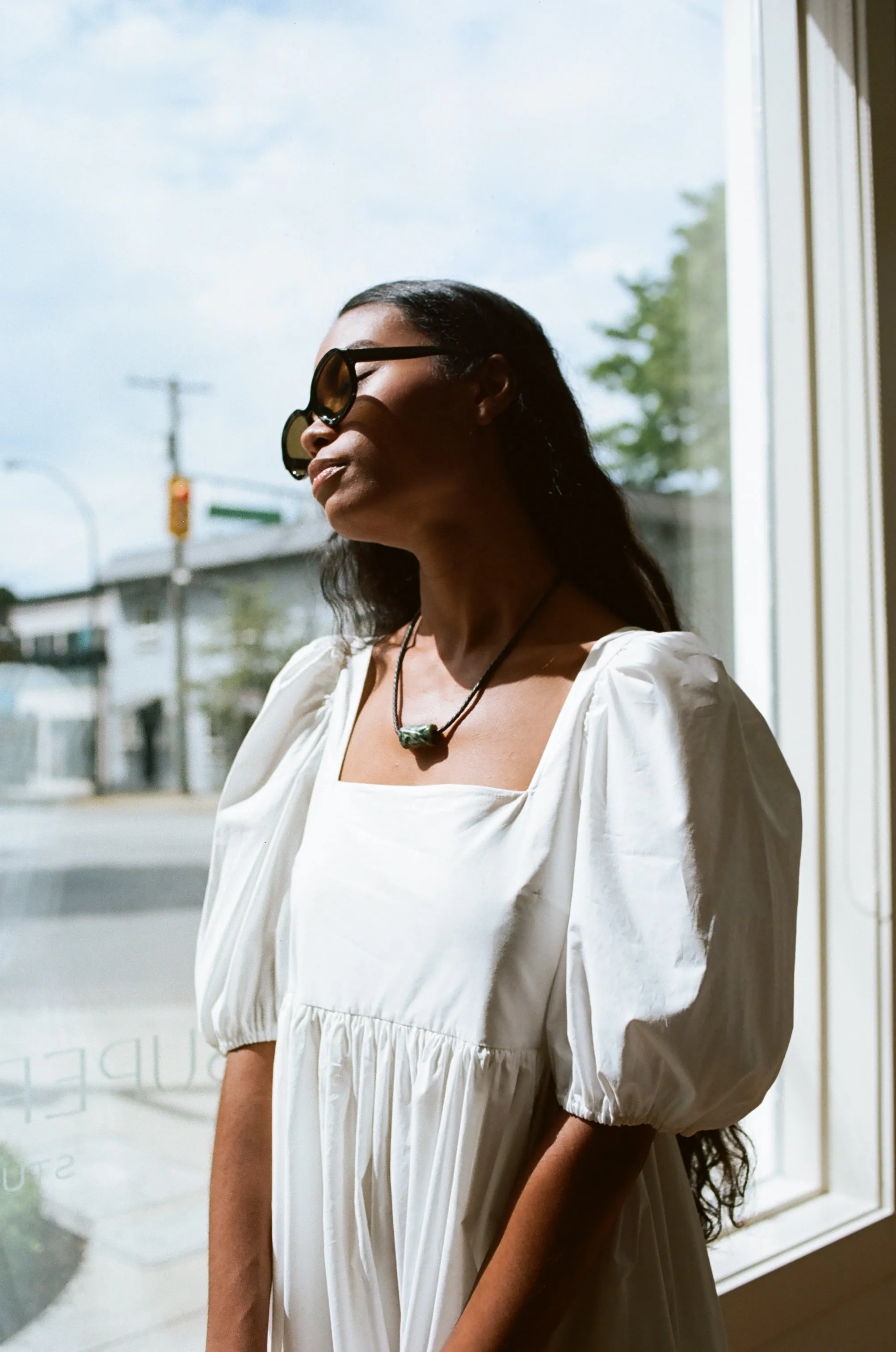 Serenity Puff Dress