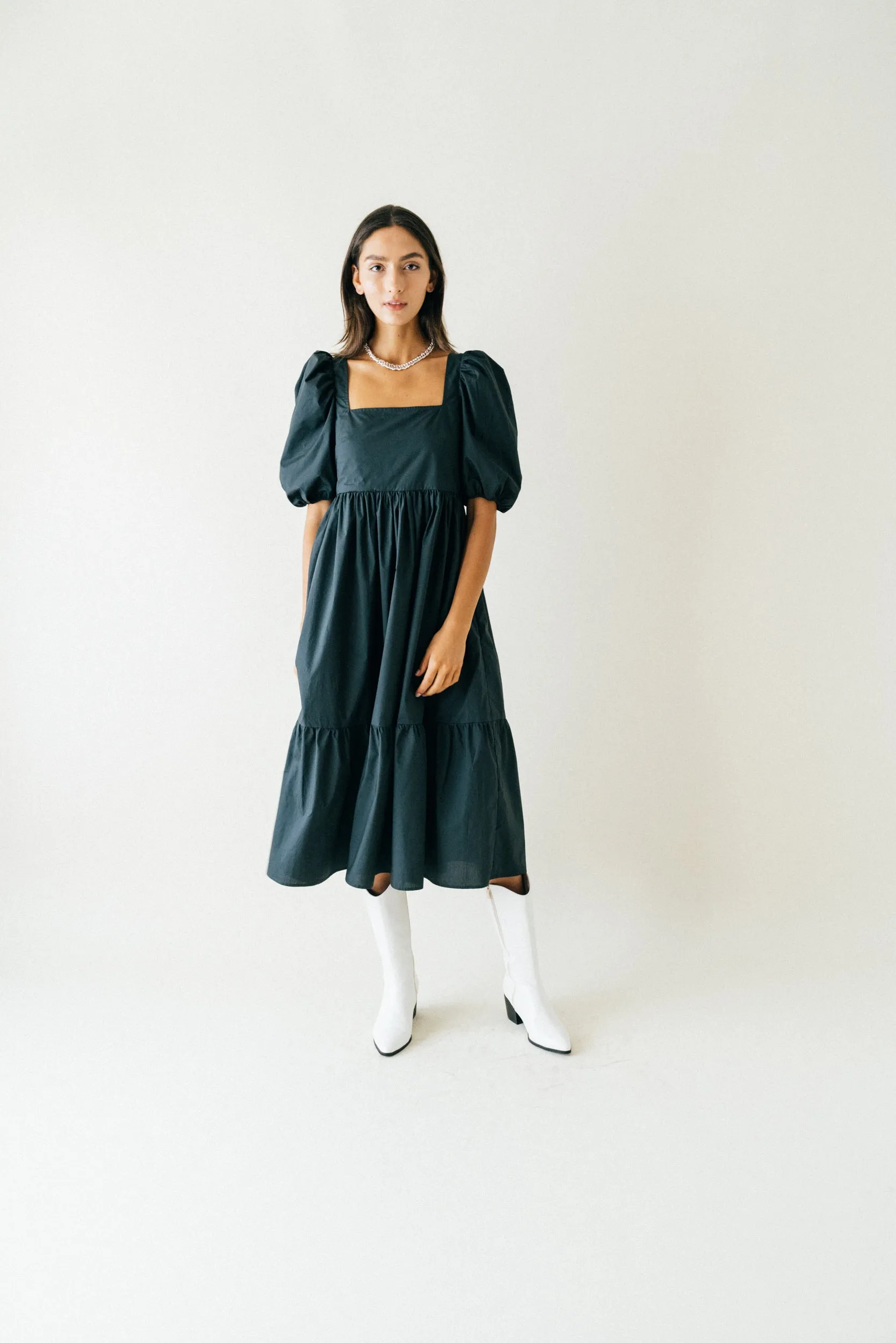 Serenity Puff Dress