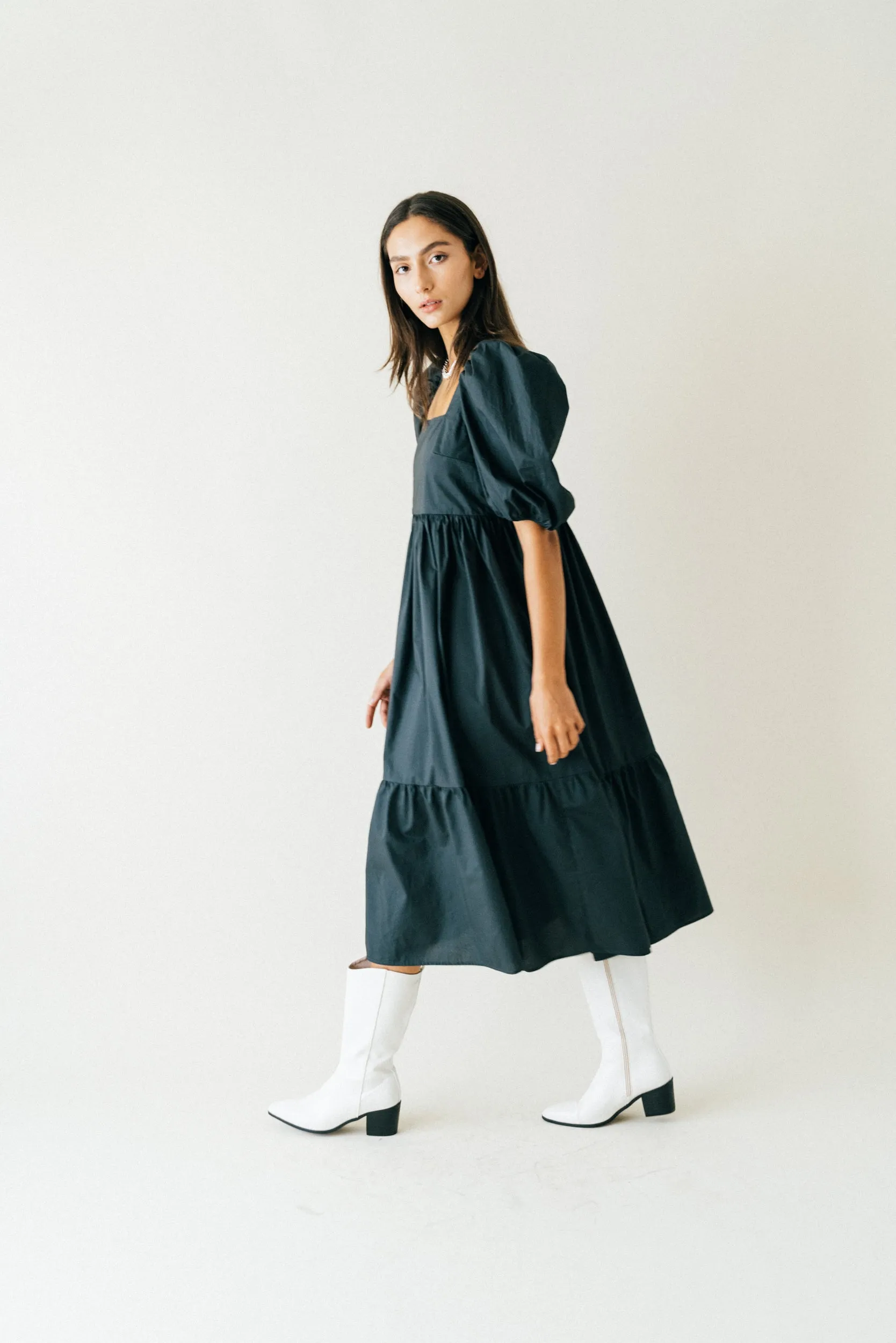 Serenity Puff Dress