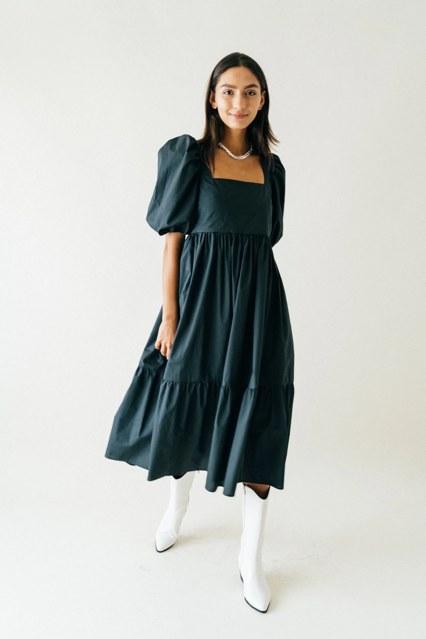 Serenity Puff Dress