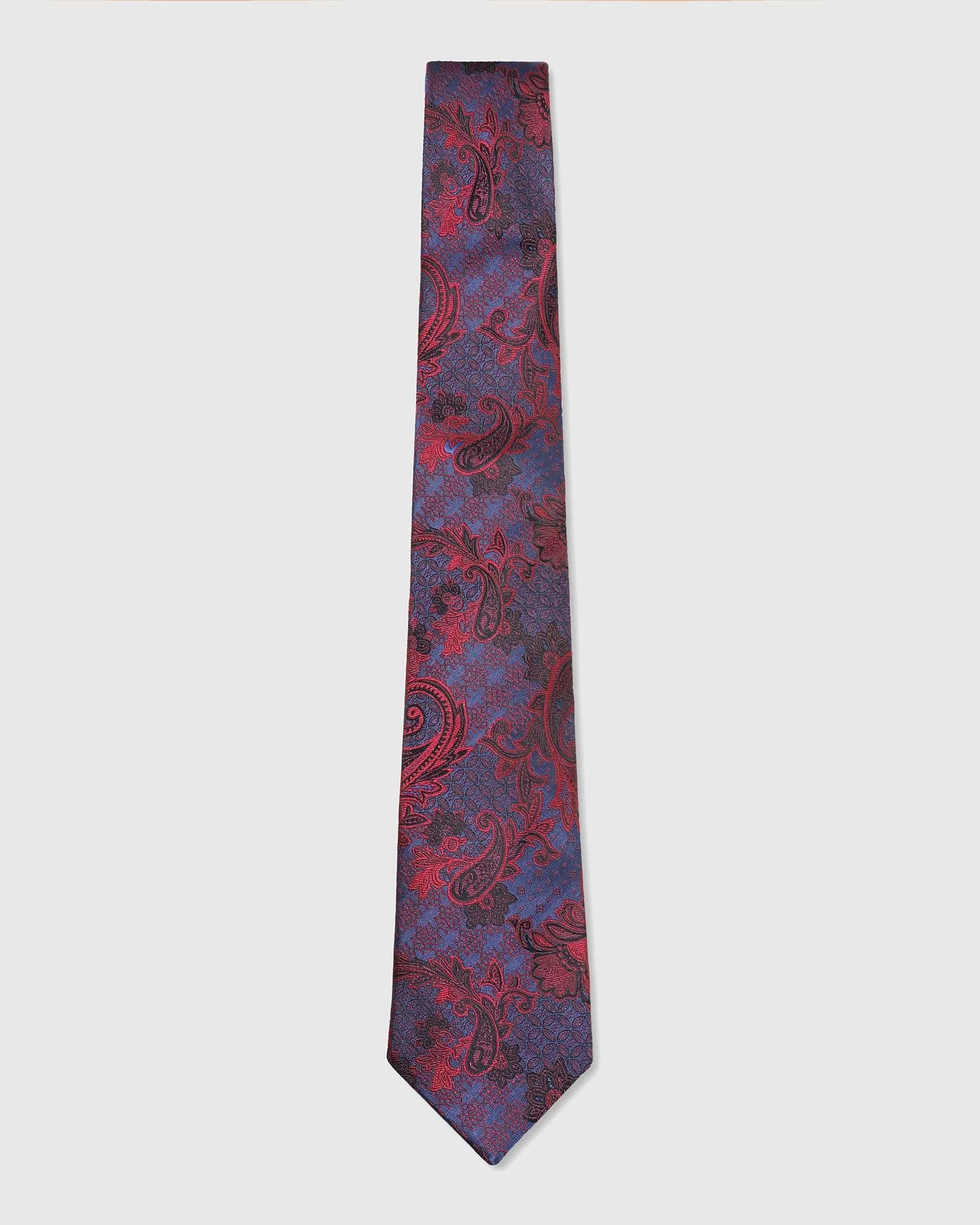 Silk Multi Color Printed Tie - Tennis