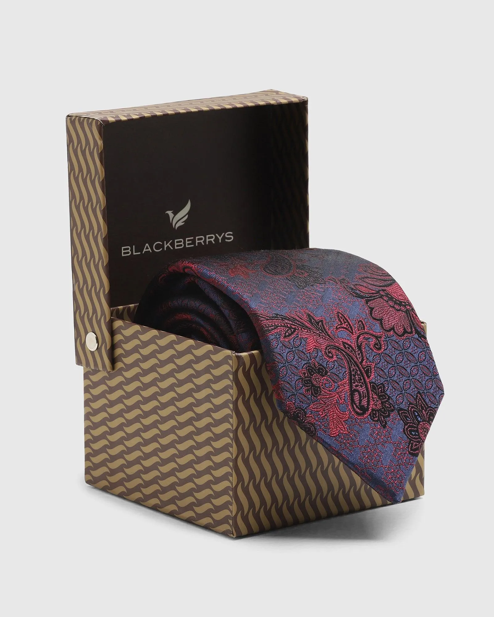 Silk Multi Color Printed Tie - Tennis