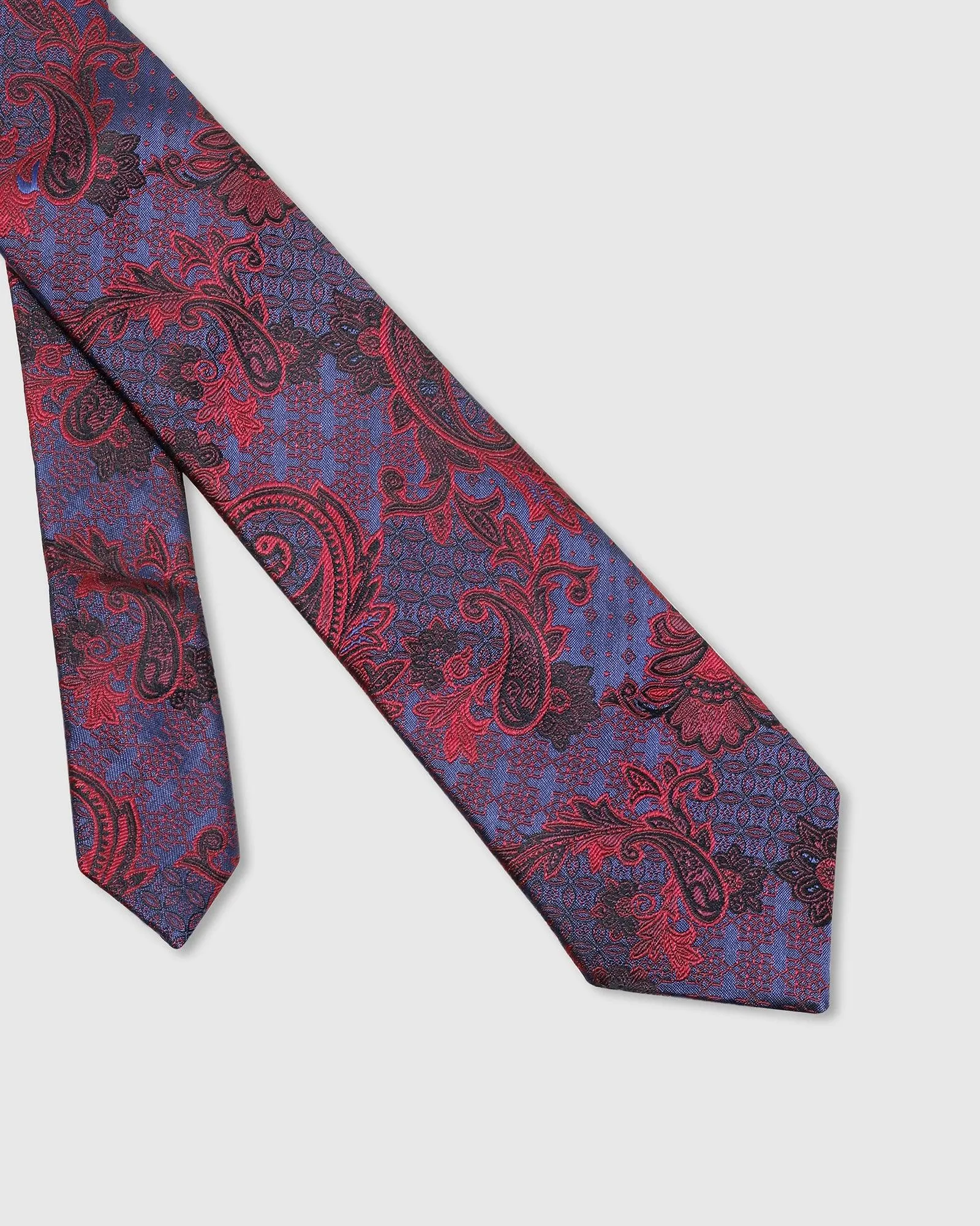 Silk Multi Color Printed Tie - Tennis