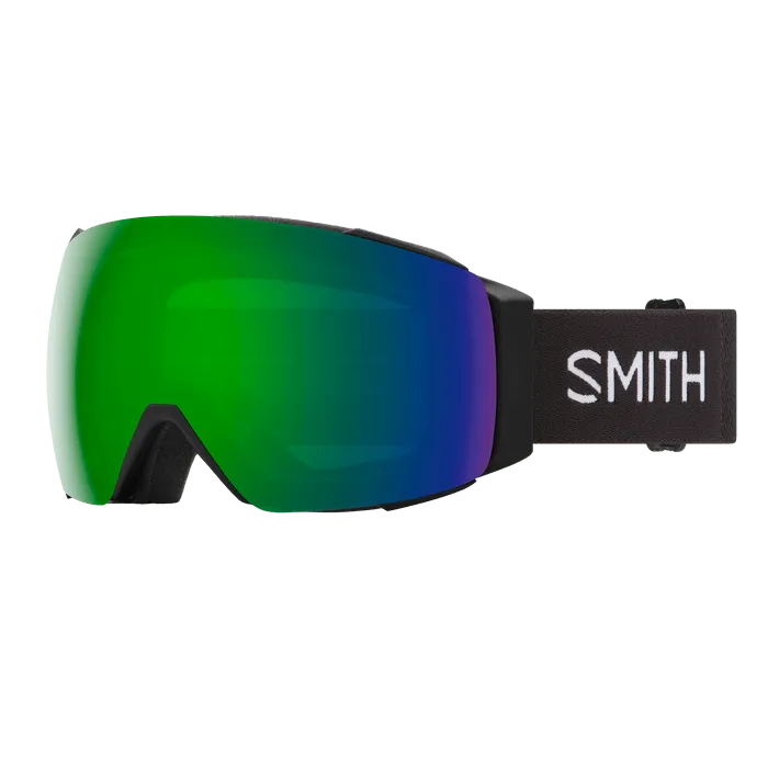 SMITH I/O MAG BLACK | SUN GREEN MIRROR & STORM ROSE FLASH