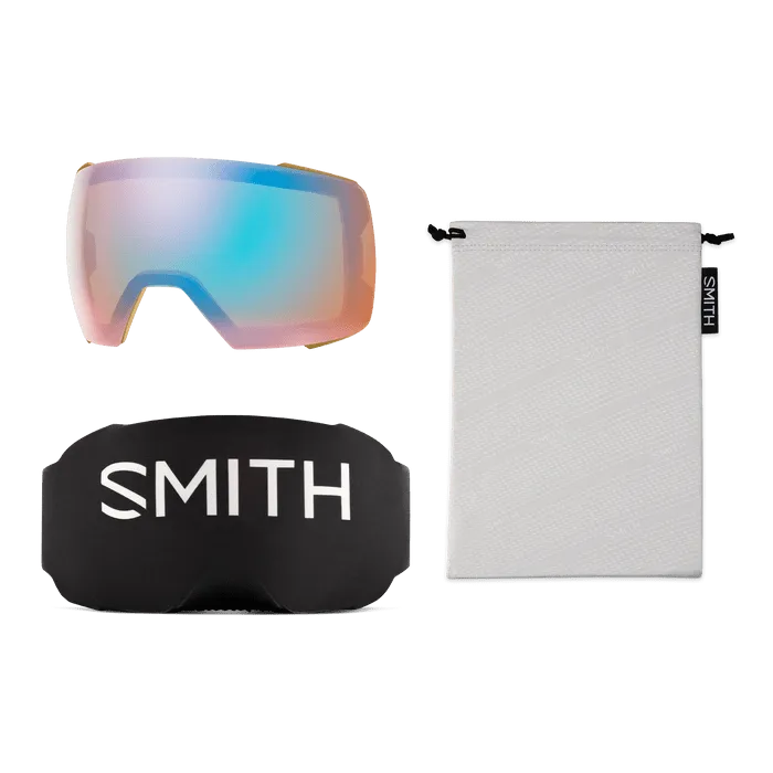 SMITH I/O MAG XL COYOTE | SUN BLACK & STORM BLUE SENSOR MIRROR