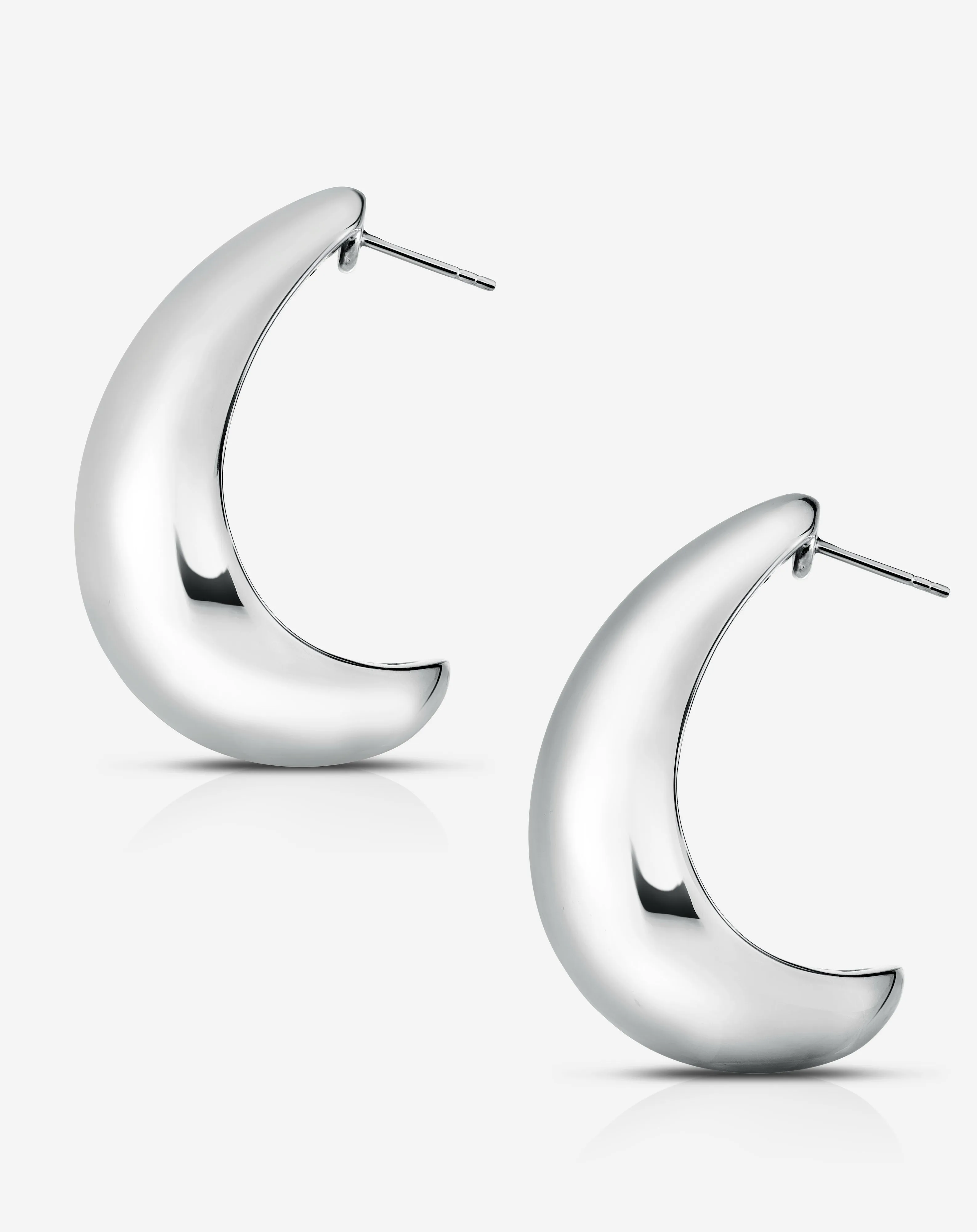 Statement Sterling - Jumbo Cloud Earrings