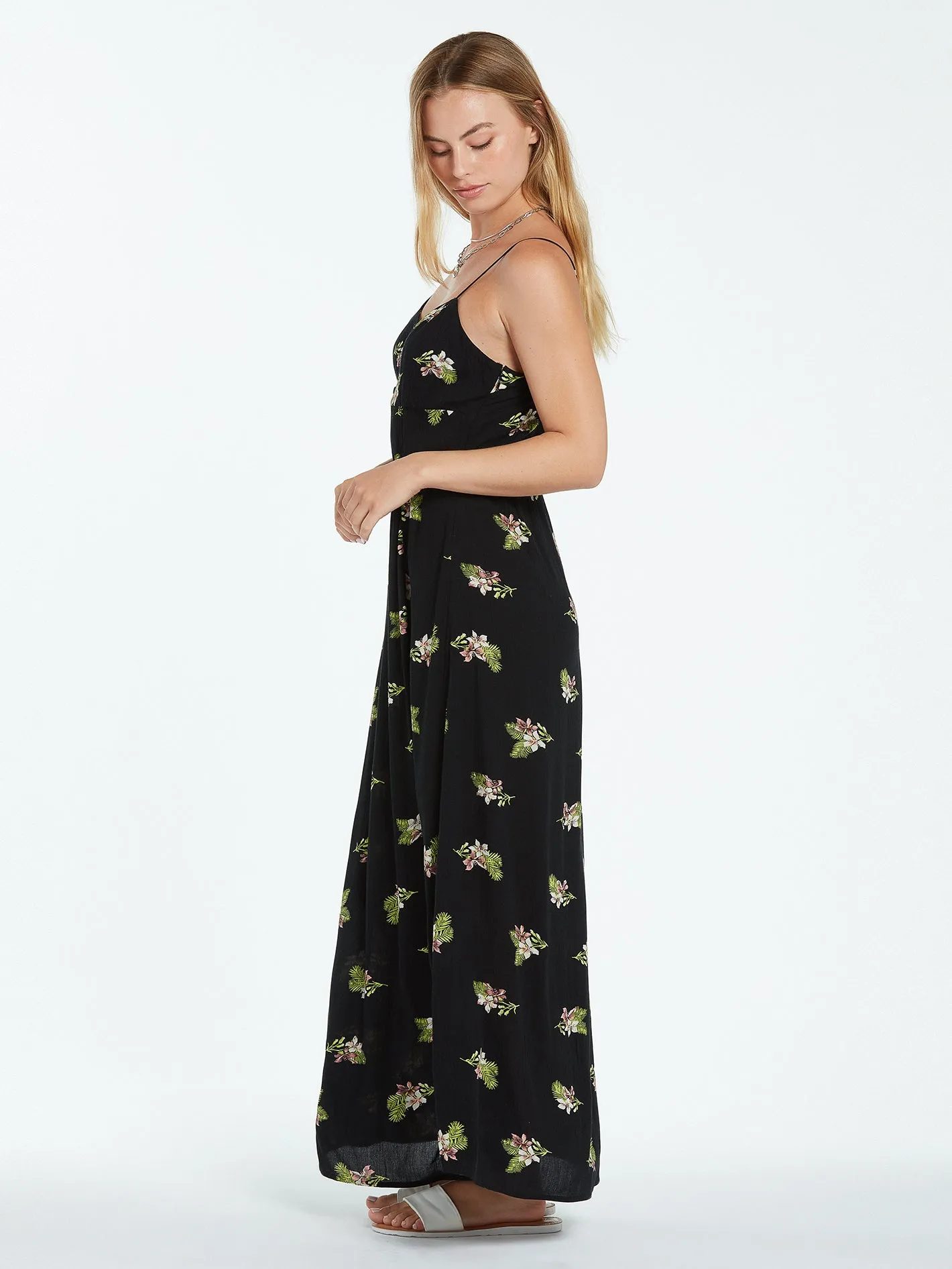 Stormy Tropix Maxi Dress - Black