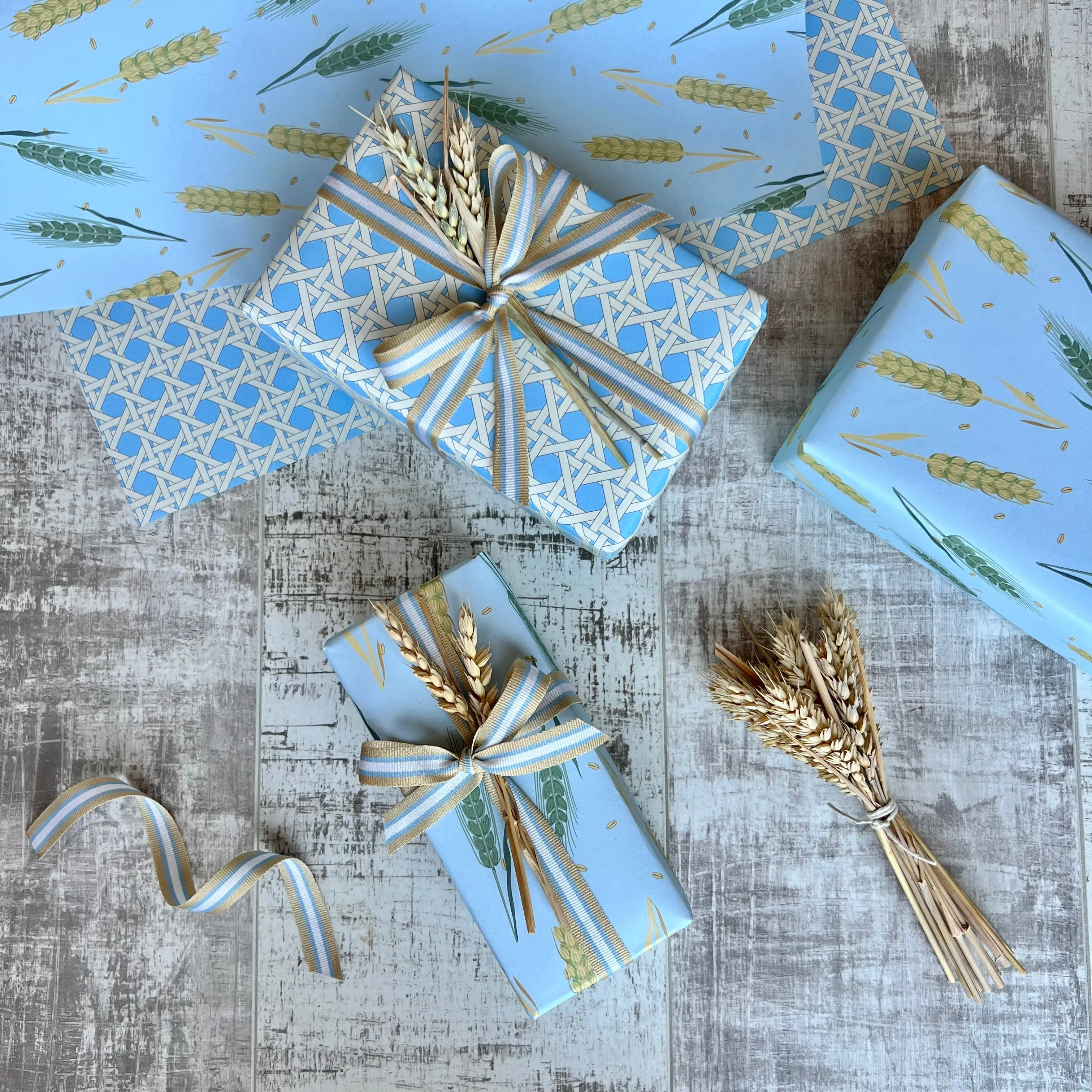 Summer Harvest Gift Wrapping Set