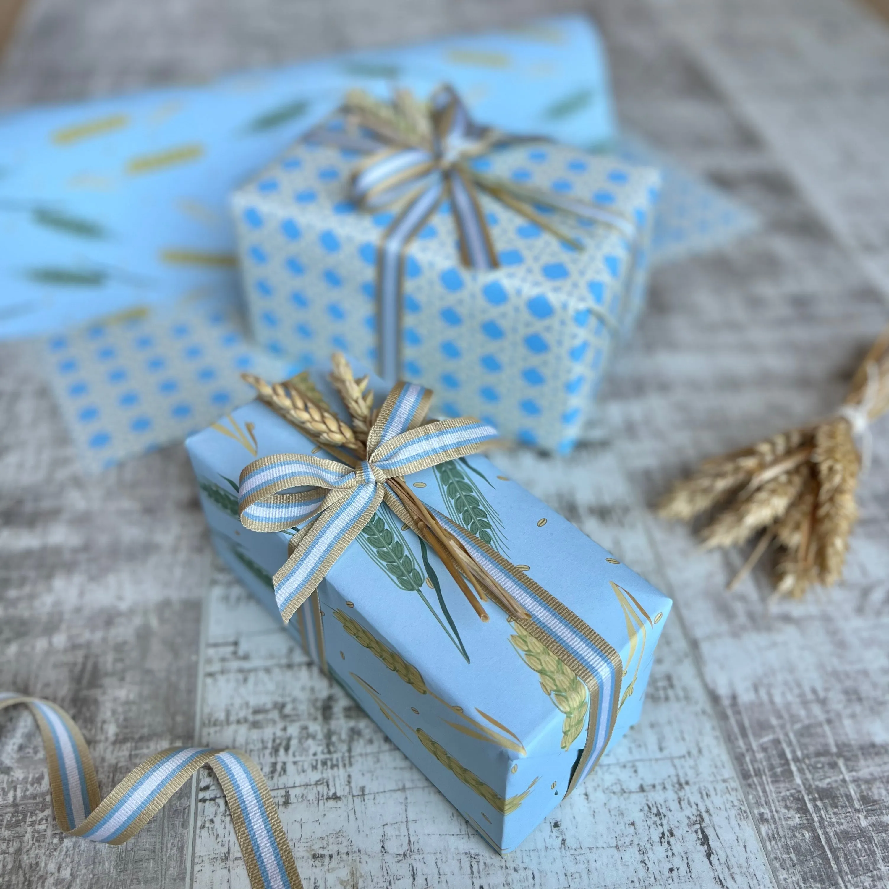 Summer Harvest Gift Wrapping Set